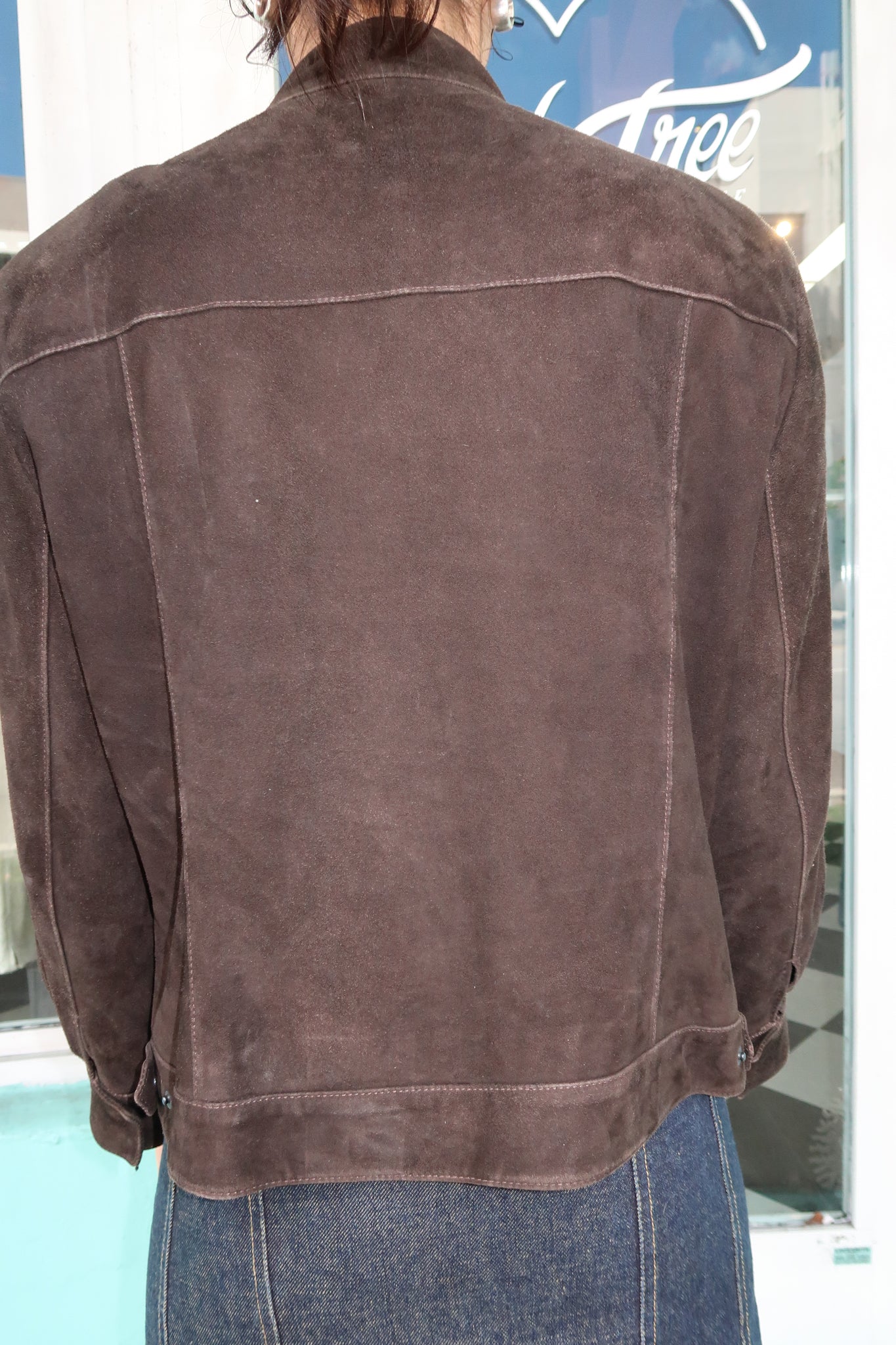 Brown Suede Jacket