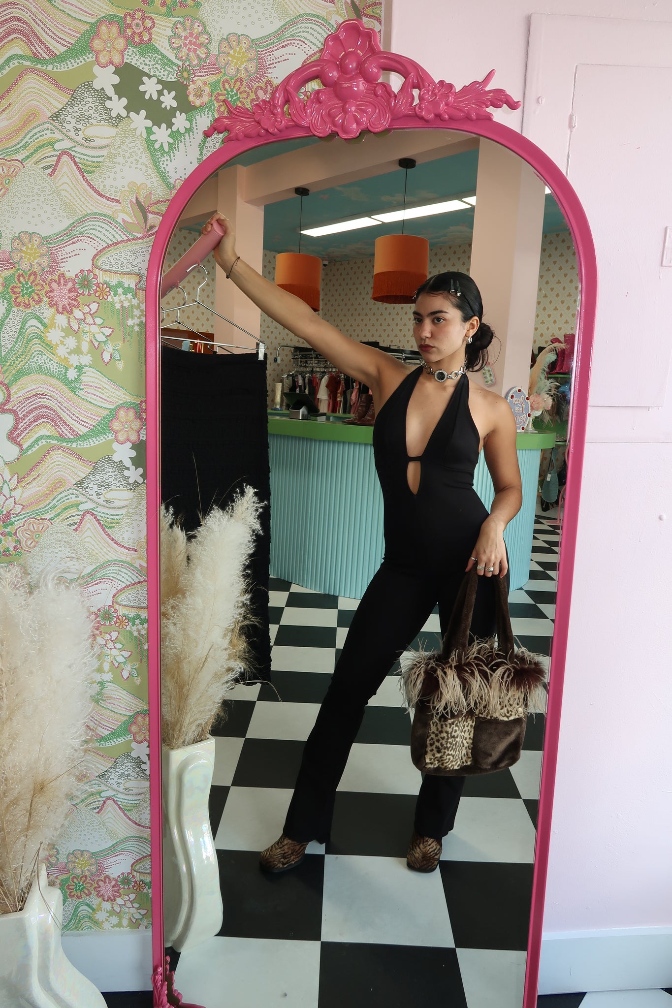 Black  Vintage Jumpsuit