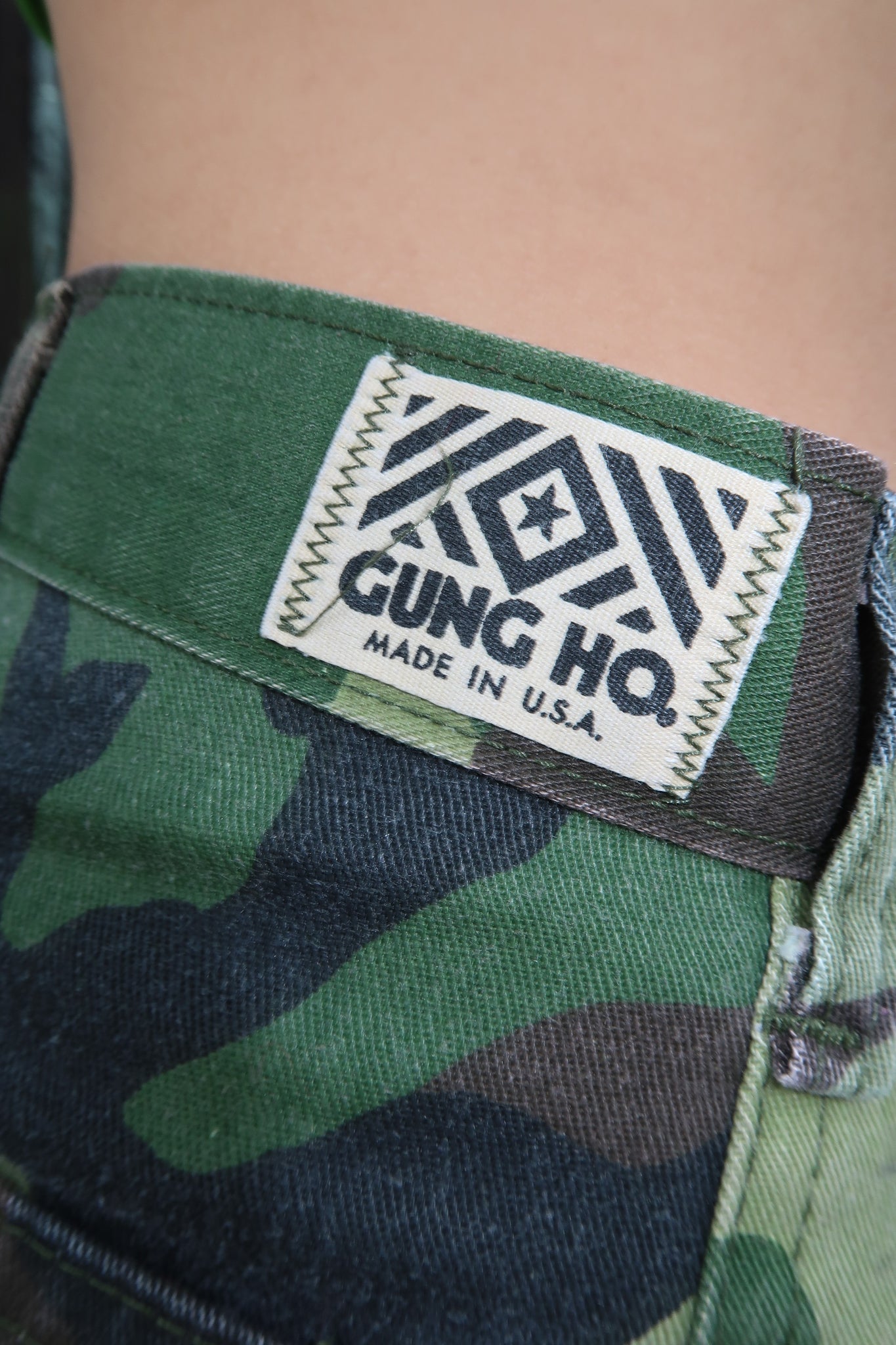 Vintage Gung Ho. Camo Pants