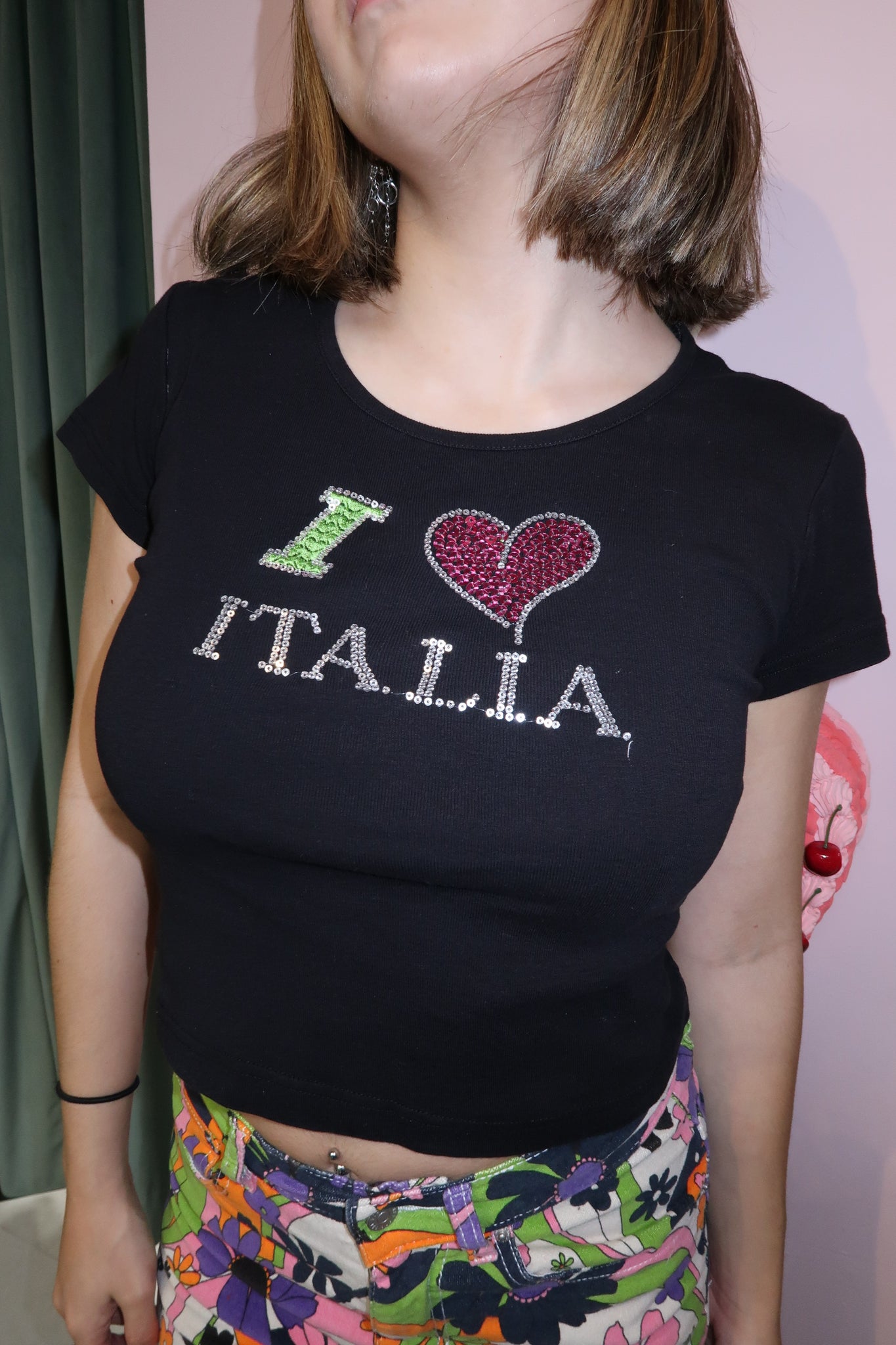 I Heart Italia Baby Tee