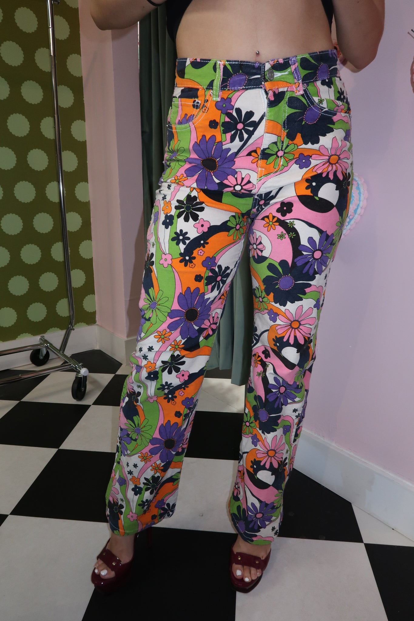 BDG Floral Print Pant