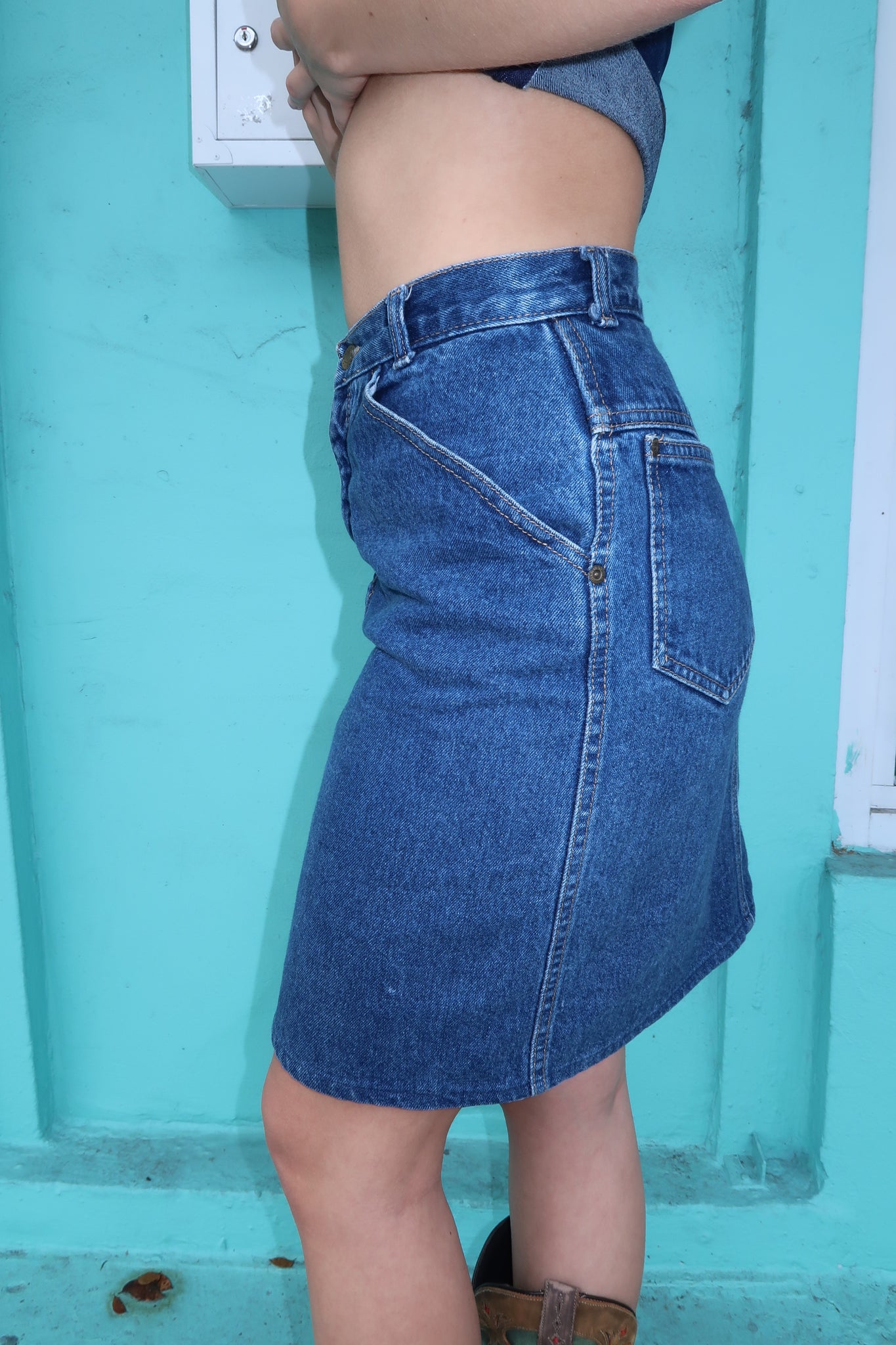 Vintage Calvin Klein High Waisted Skirt