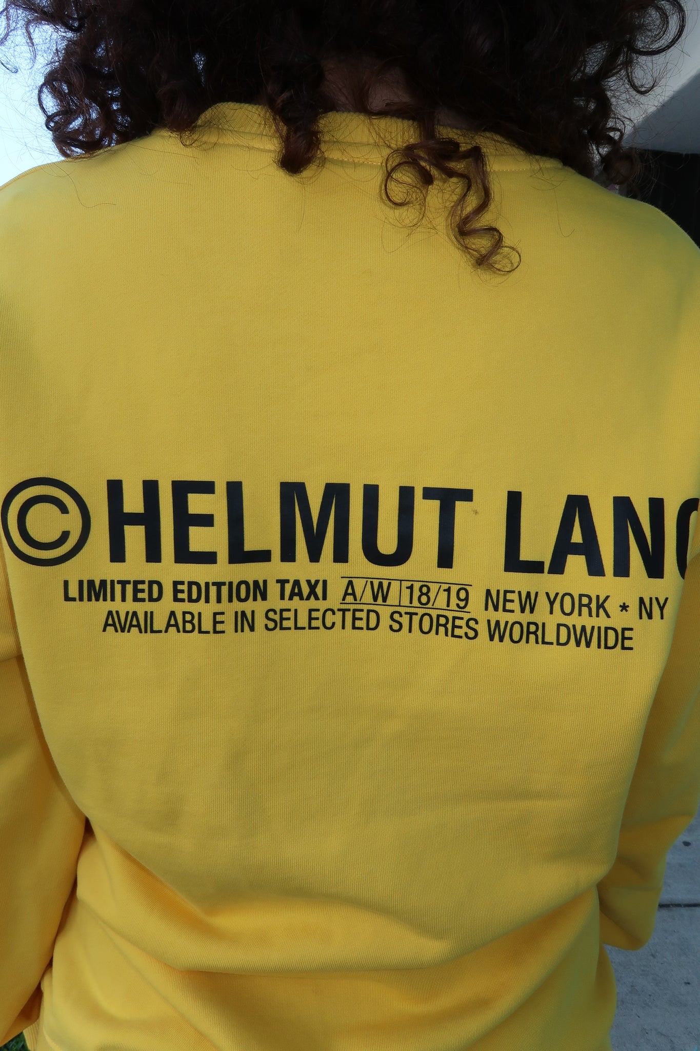 Helmut Lang Taxi Crewneck