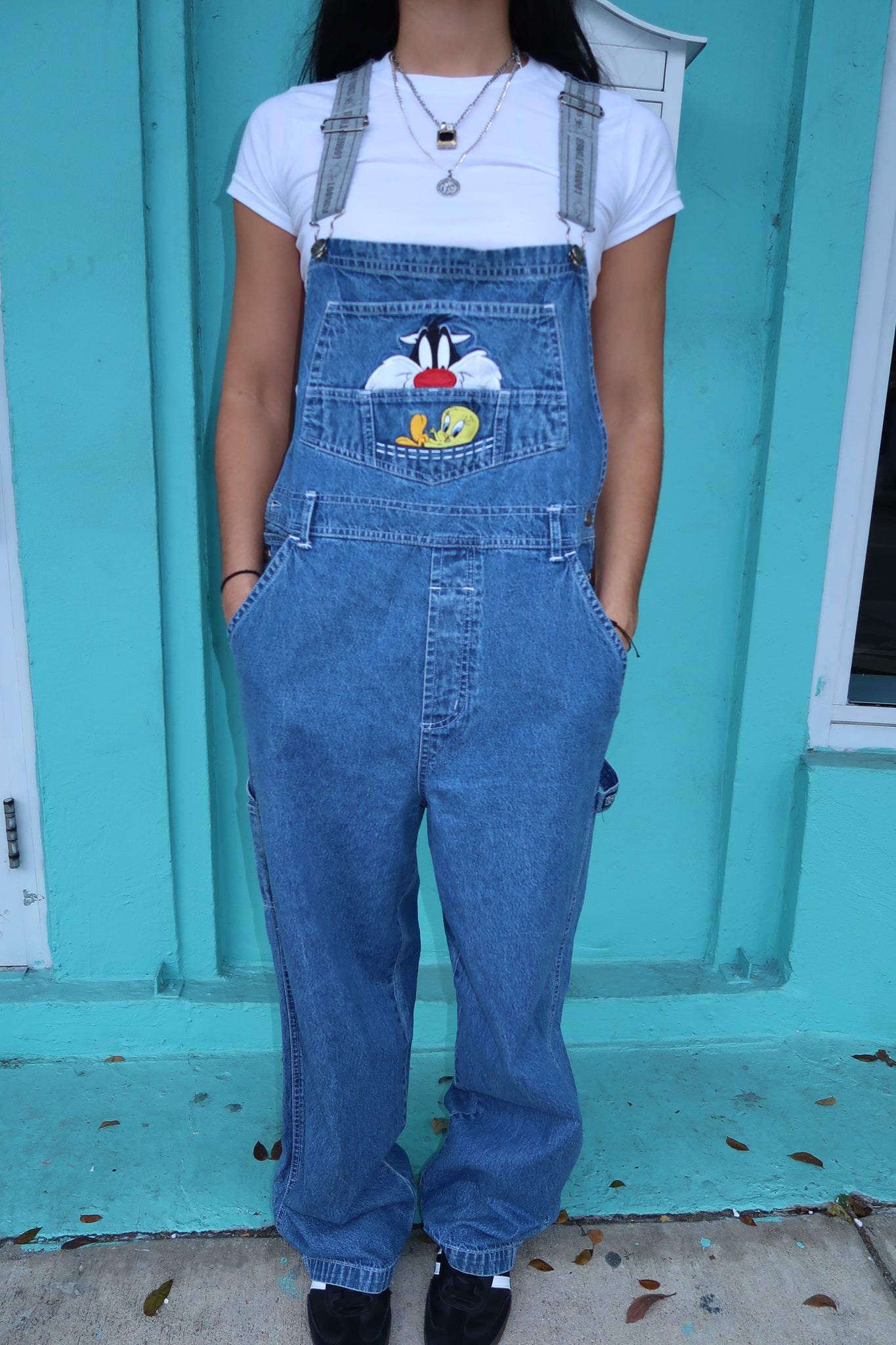 Vintage Looney Tunes Overalls