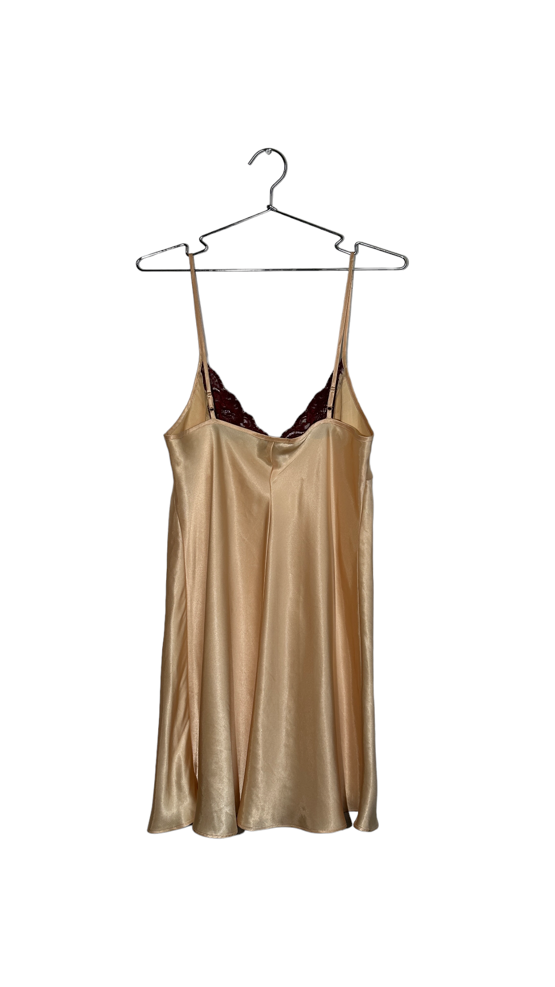 Gold & Brown Slip Dress