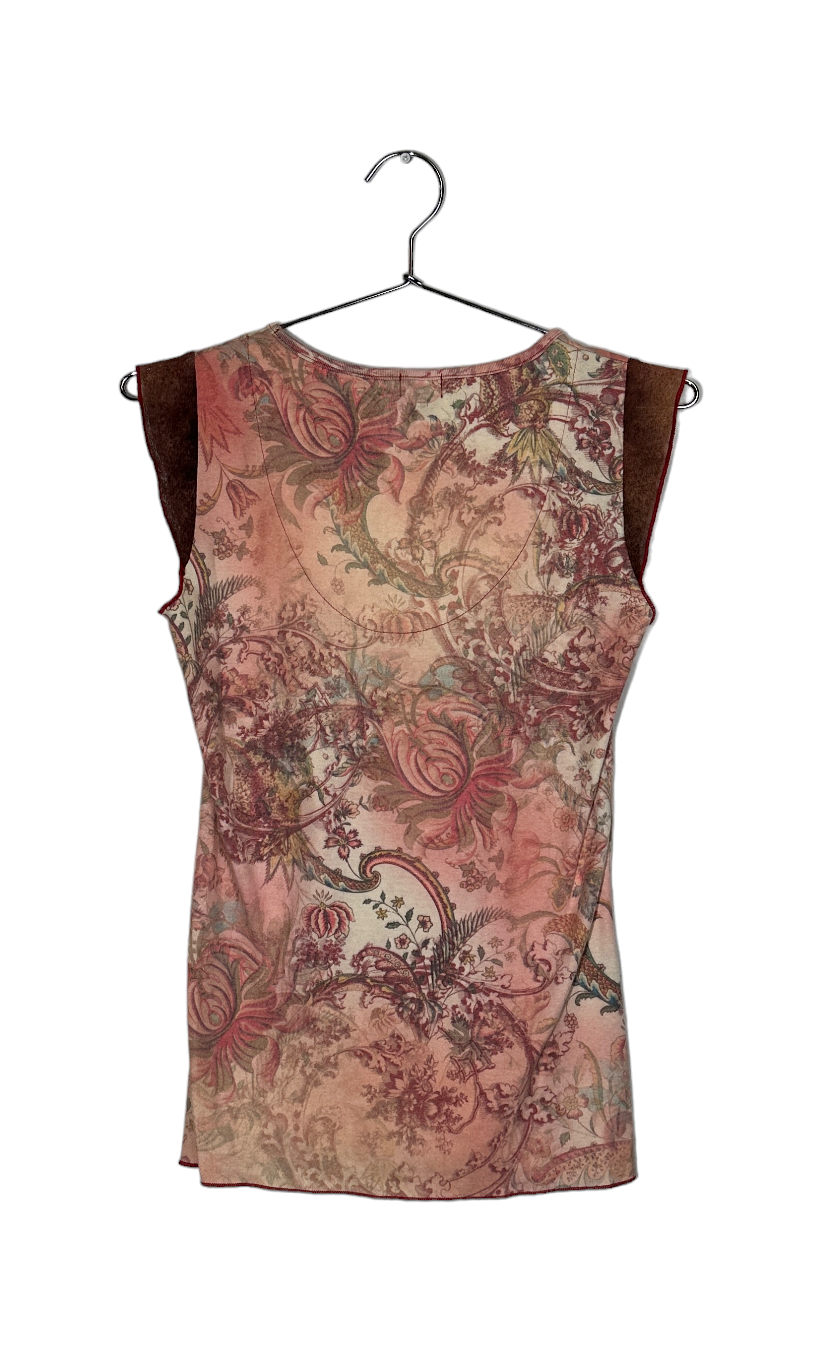 Vintage Paisley Pattern Top