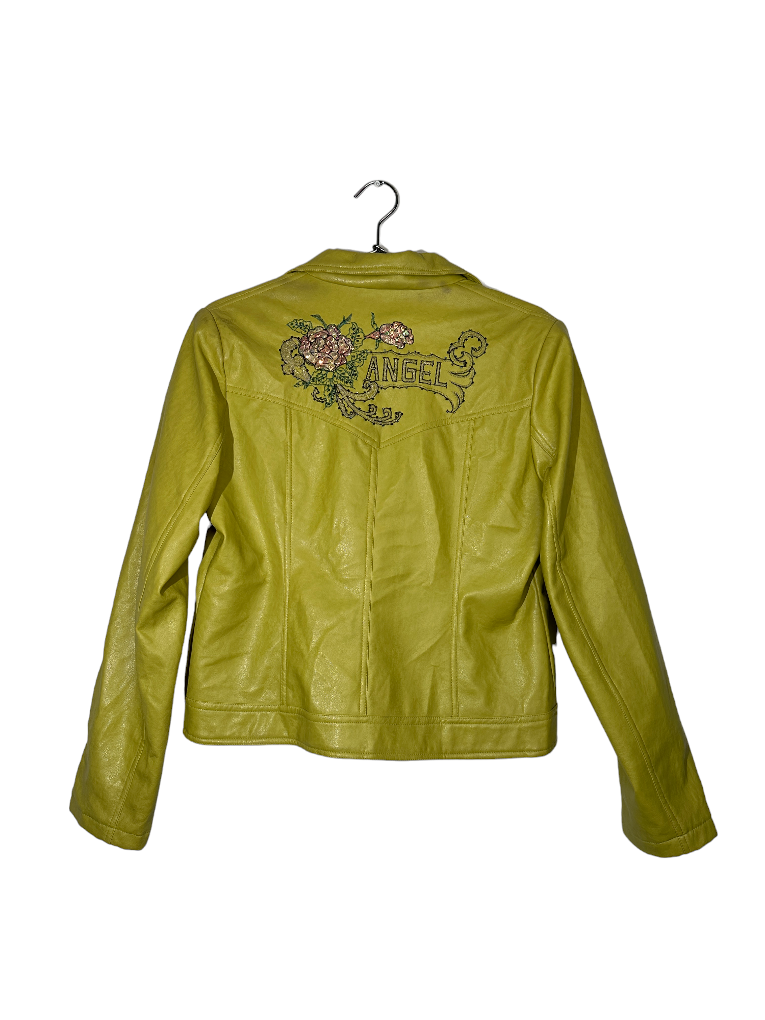 Green "Angel" Embriordery Jacket