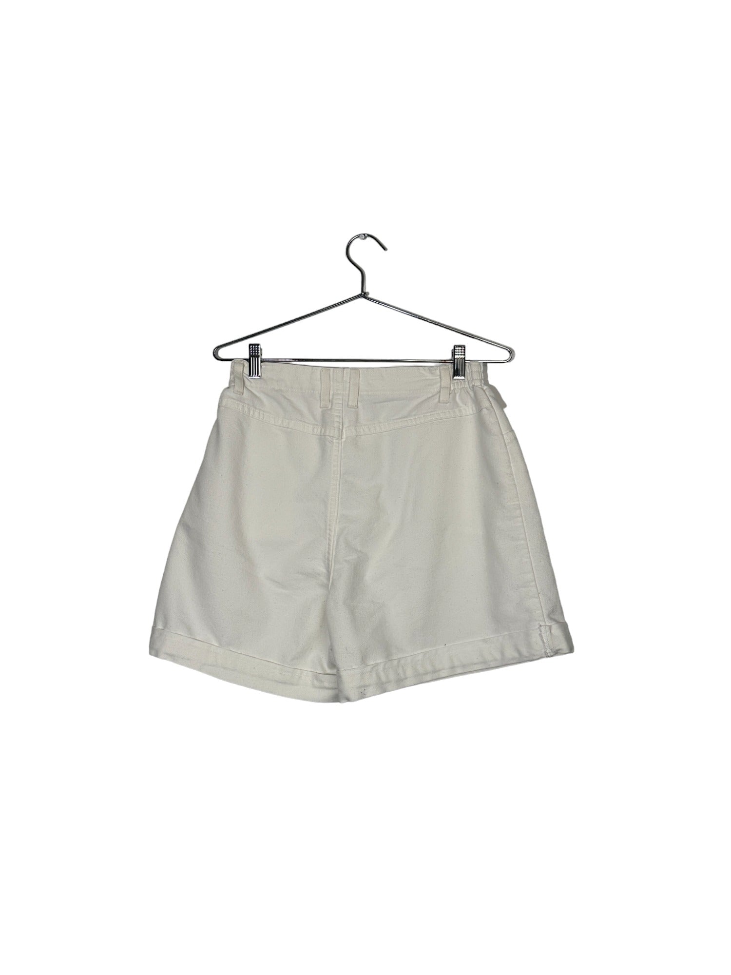 Lee 1889 White Denim Shorts
