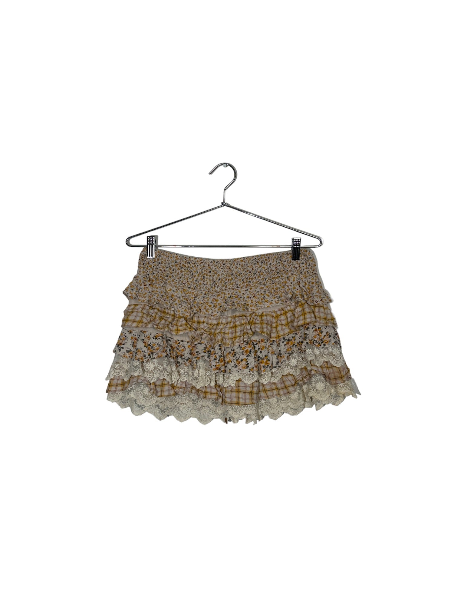 Flouncy Tulle Ruffle Skirt