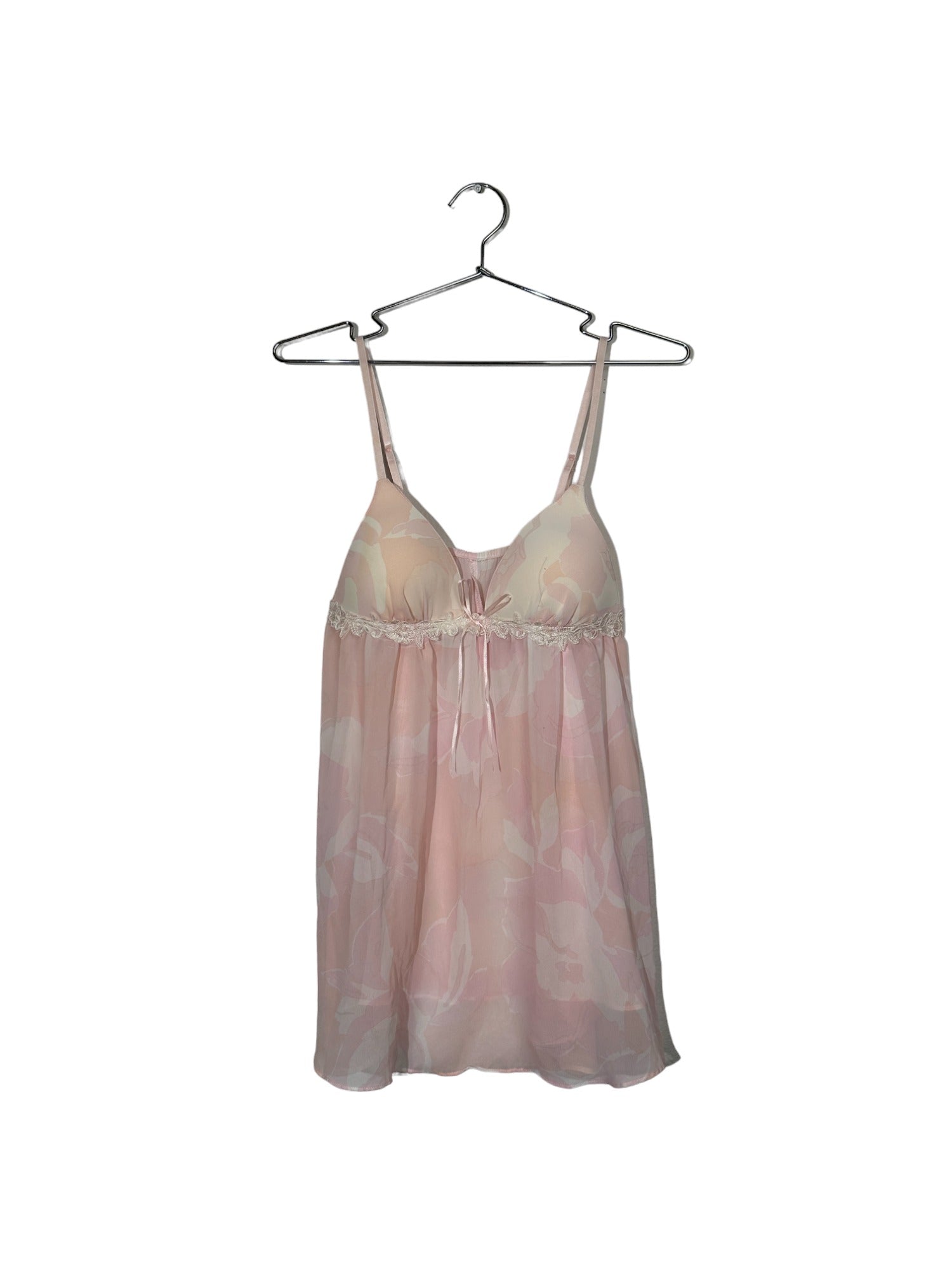 Flowy Pink Slip Dress