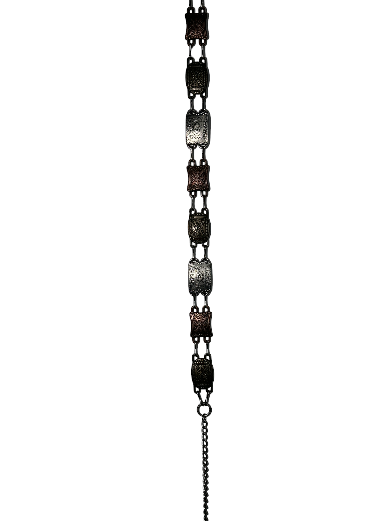 Mixed Metal Chain Belt