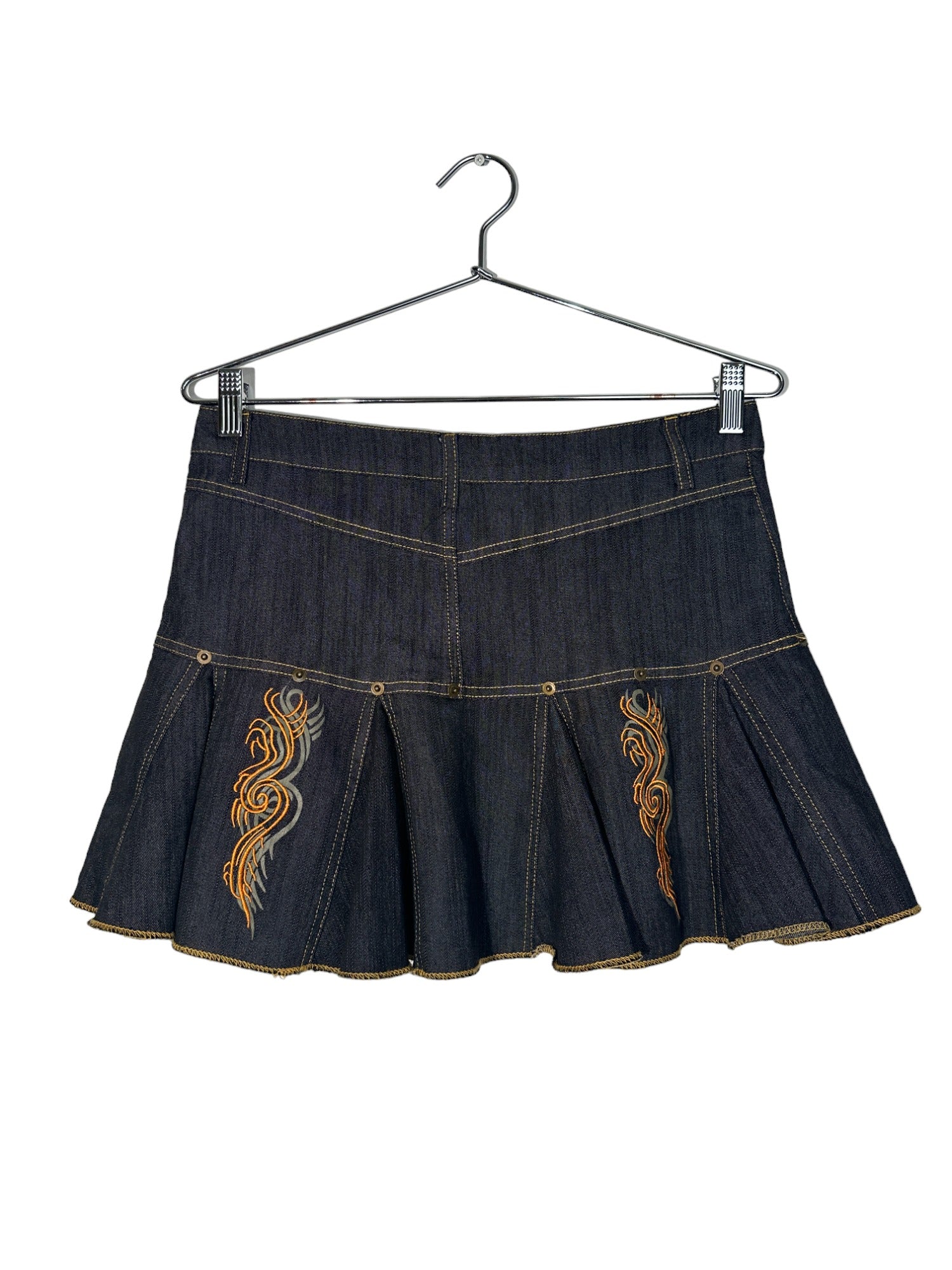 Midrise Pleated Mini Skirt