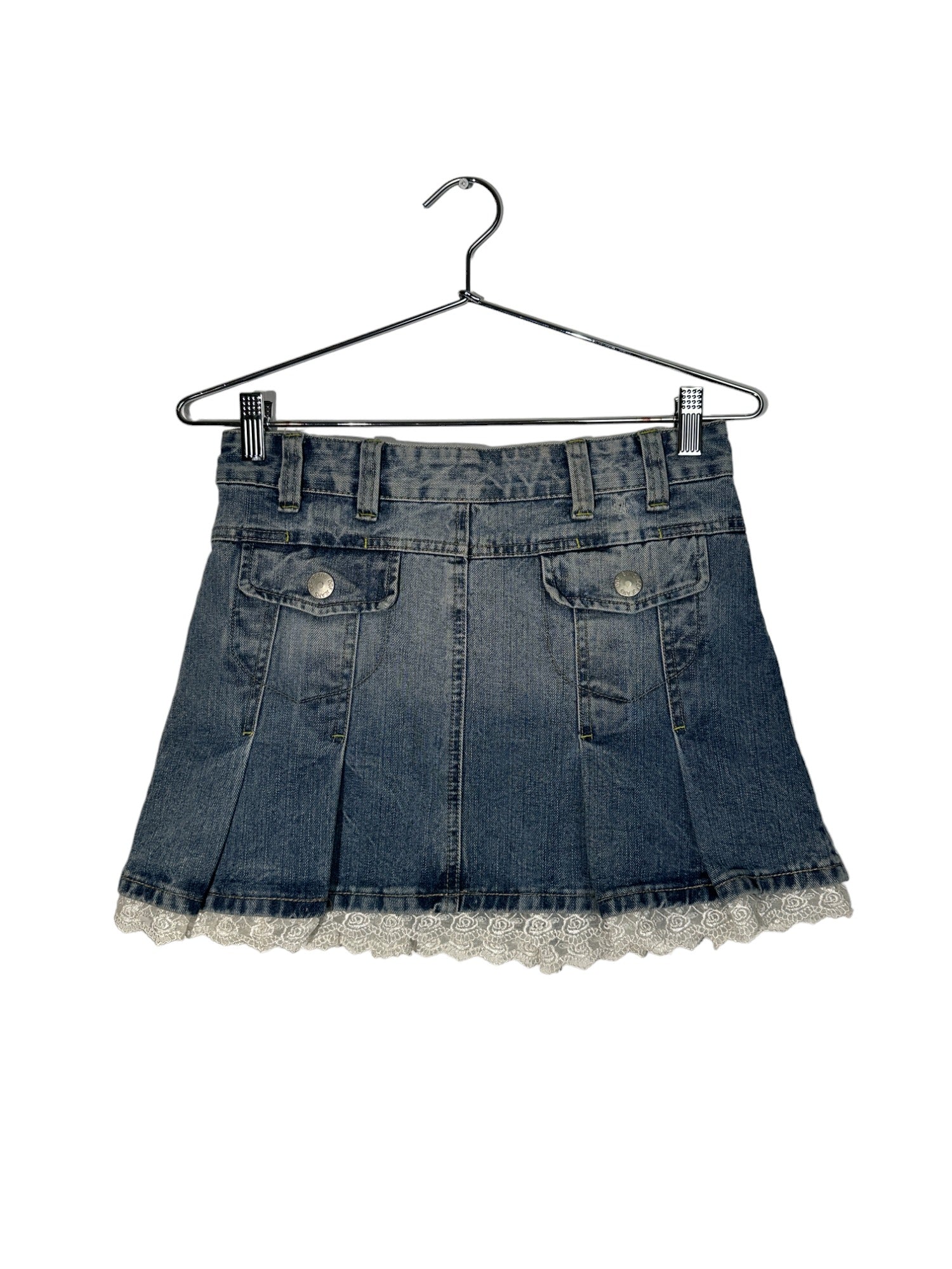Midrise Pleated Mini Skirt