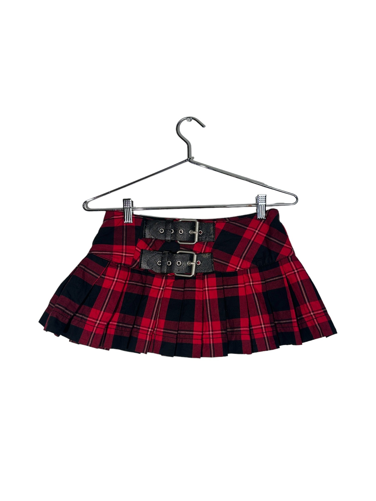 Mini Plaid Pleated Skirt