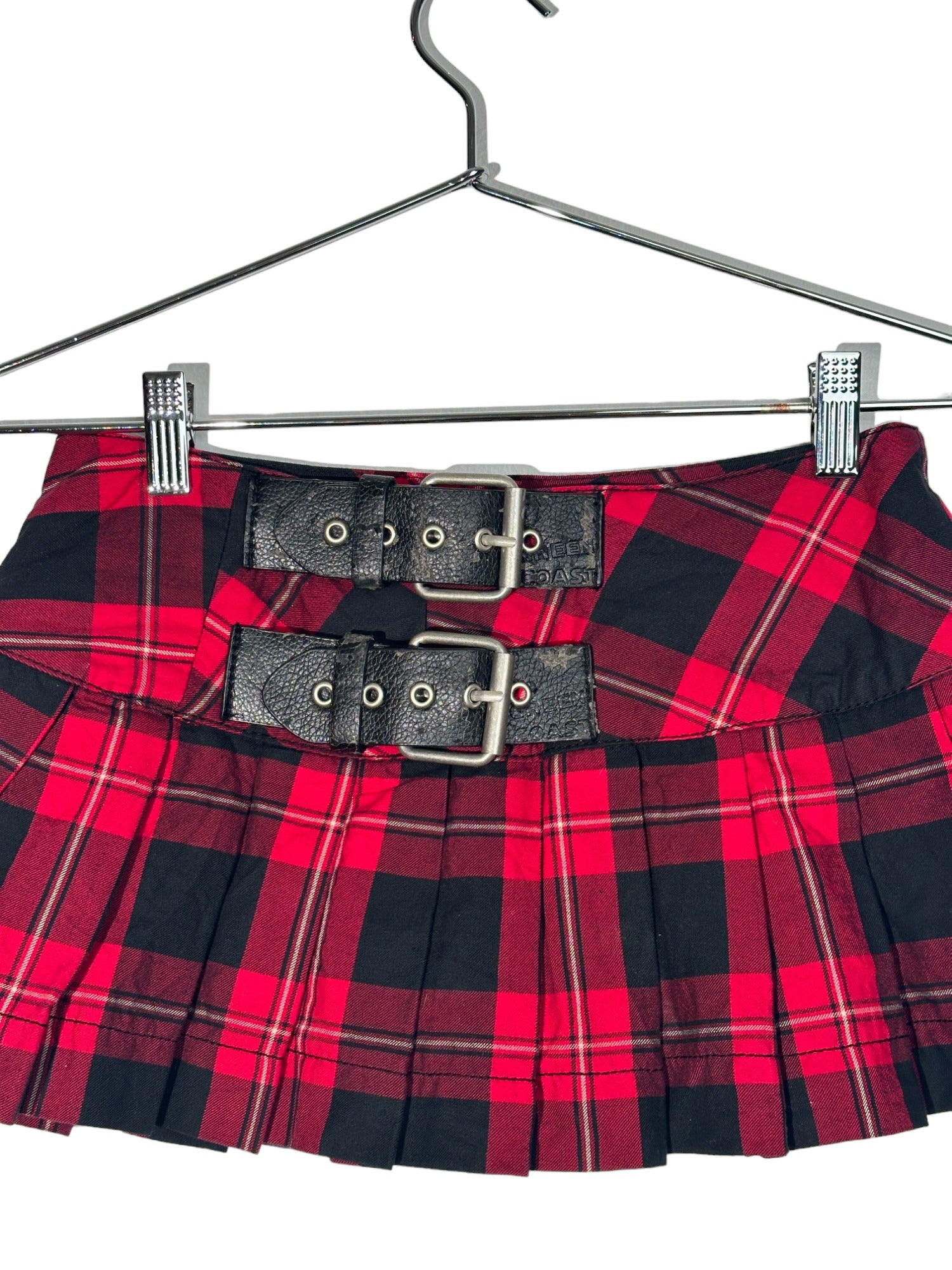 Mini Plaid Pleated Skirt