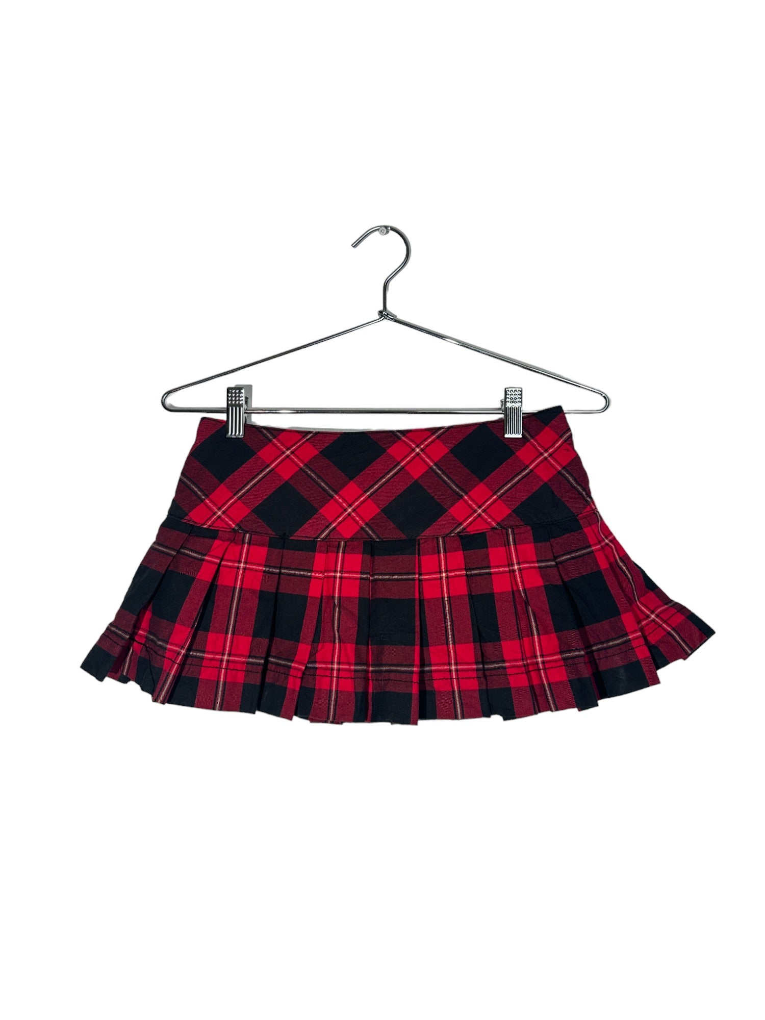 Mini Plaid Pleated Skirt