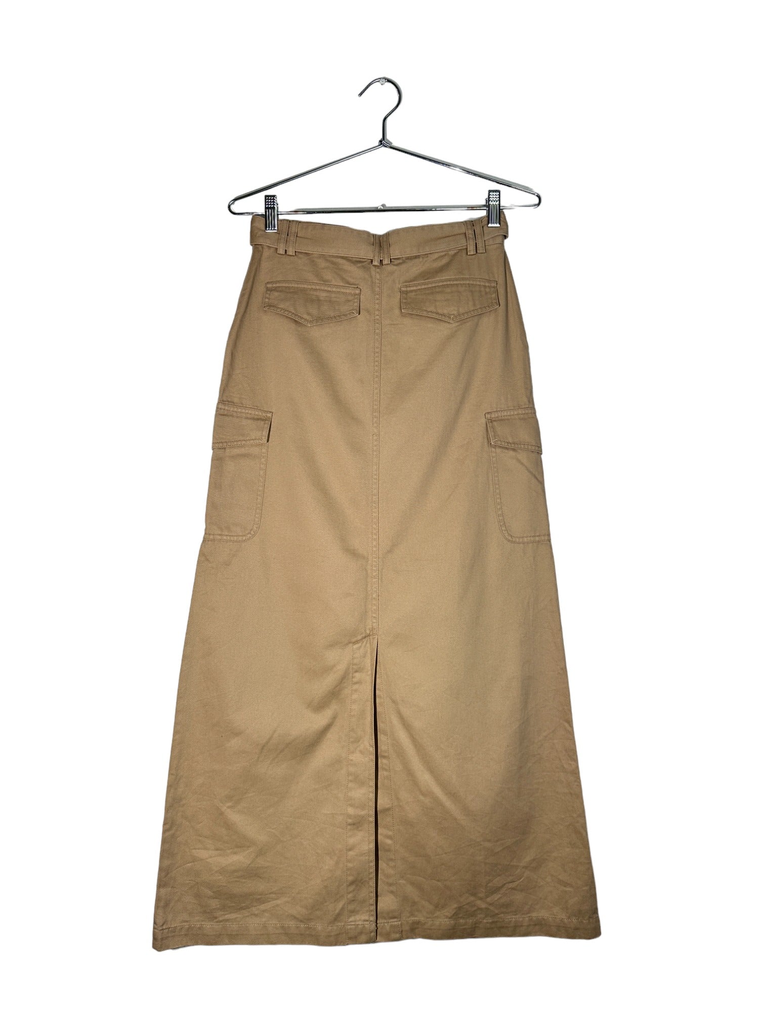 Maxi Length Beige Skirt