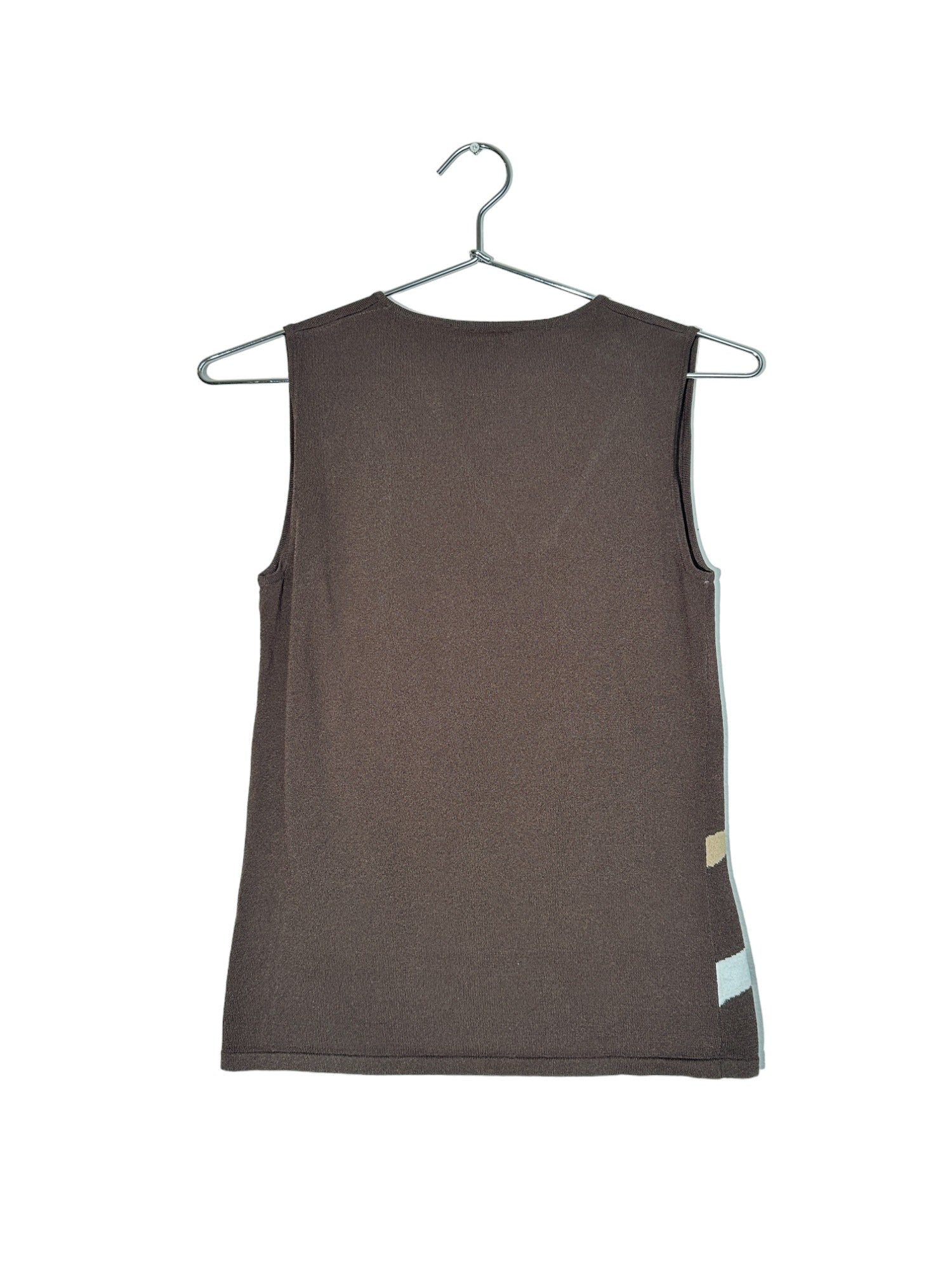 The Limited Brown Sleeveless Top