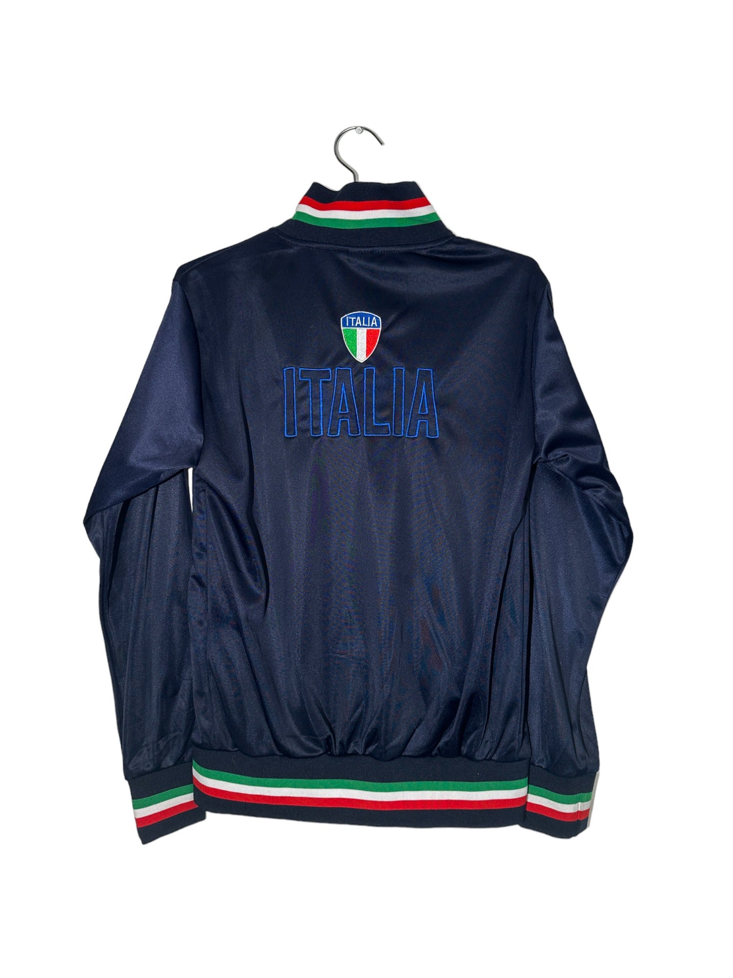 Blue "Italia" Zip Up Jacket