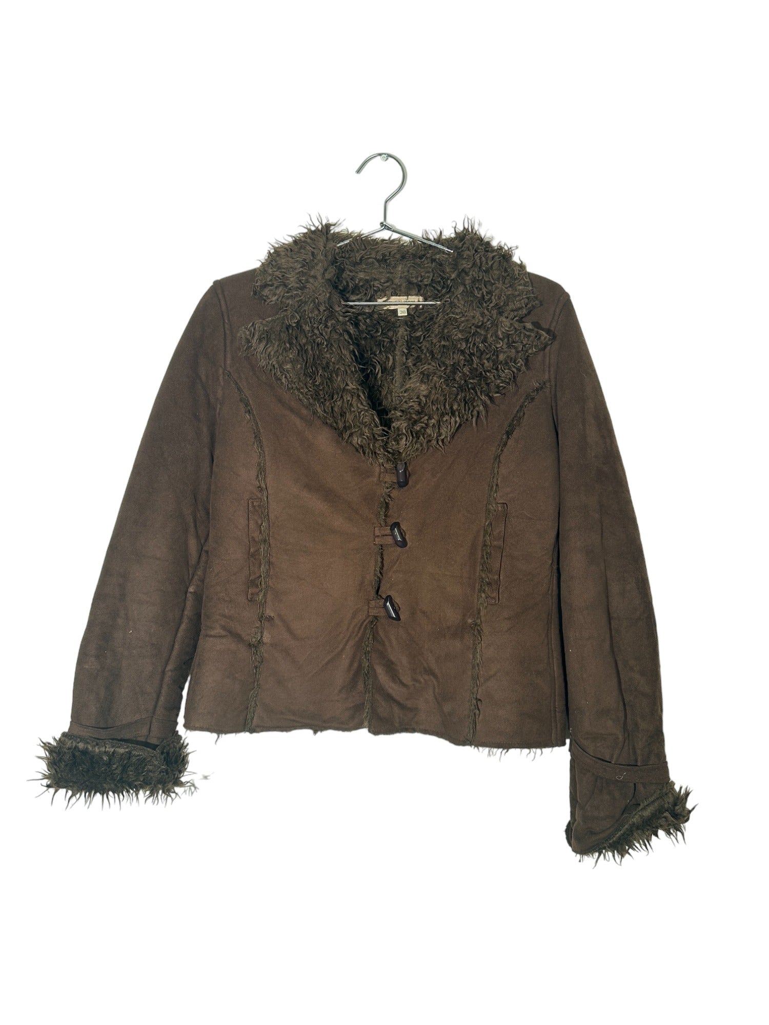 Brown Fur Lined Jacket
