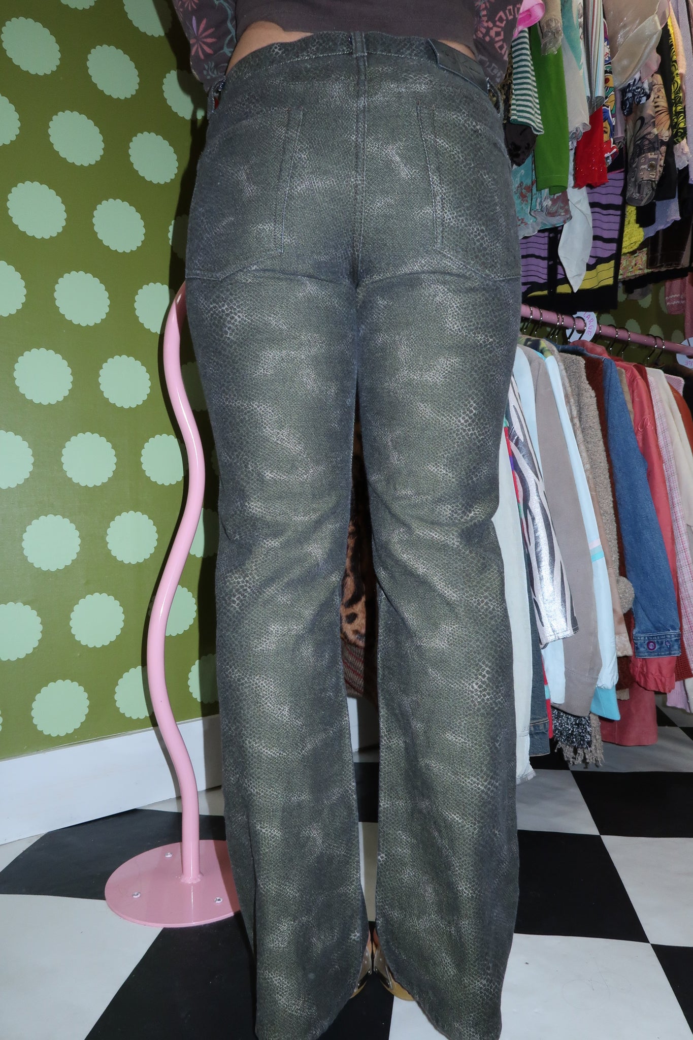 Calvin Klein Green Jeans