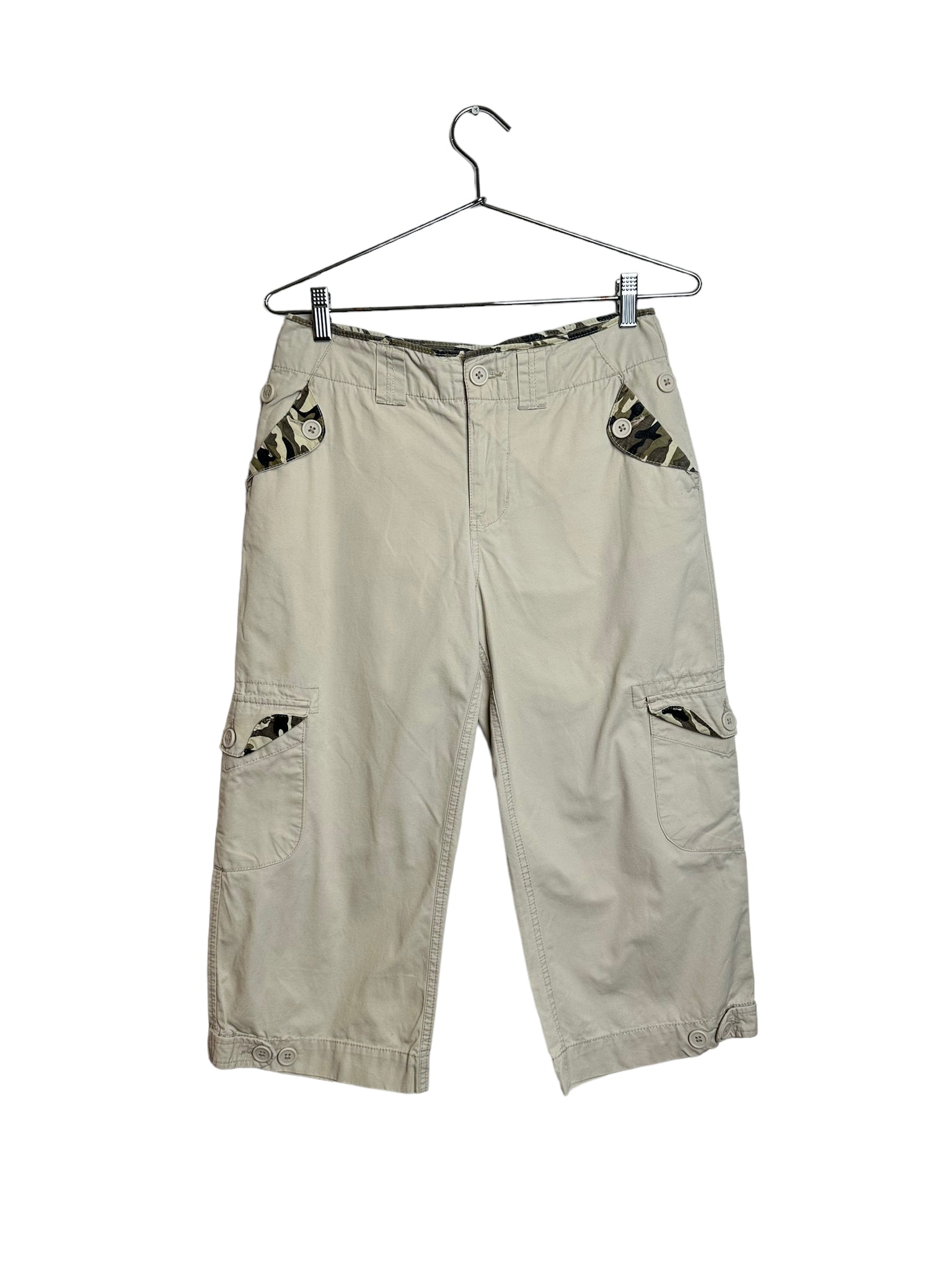 Camo Detail Cargo Shorts