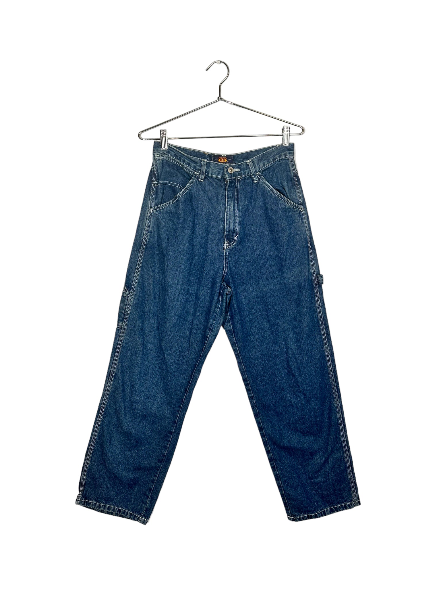 Dark Denim Utilitarian Skater Pants