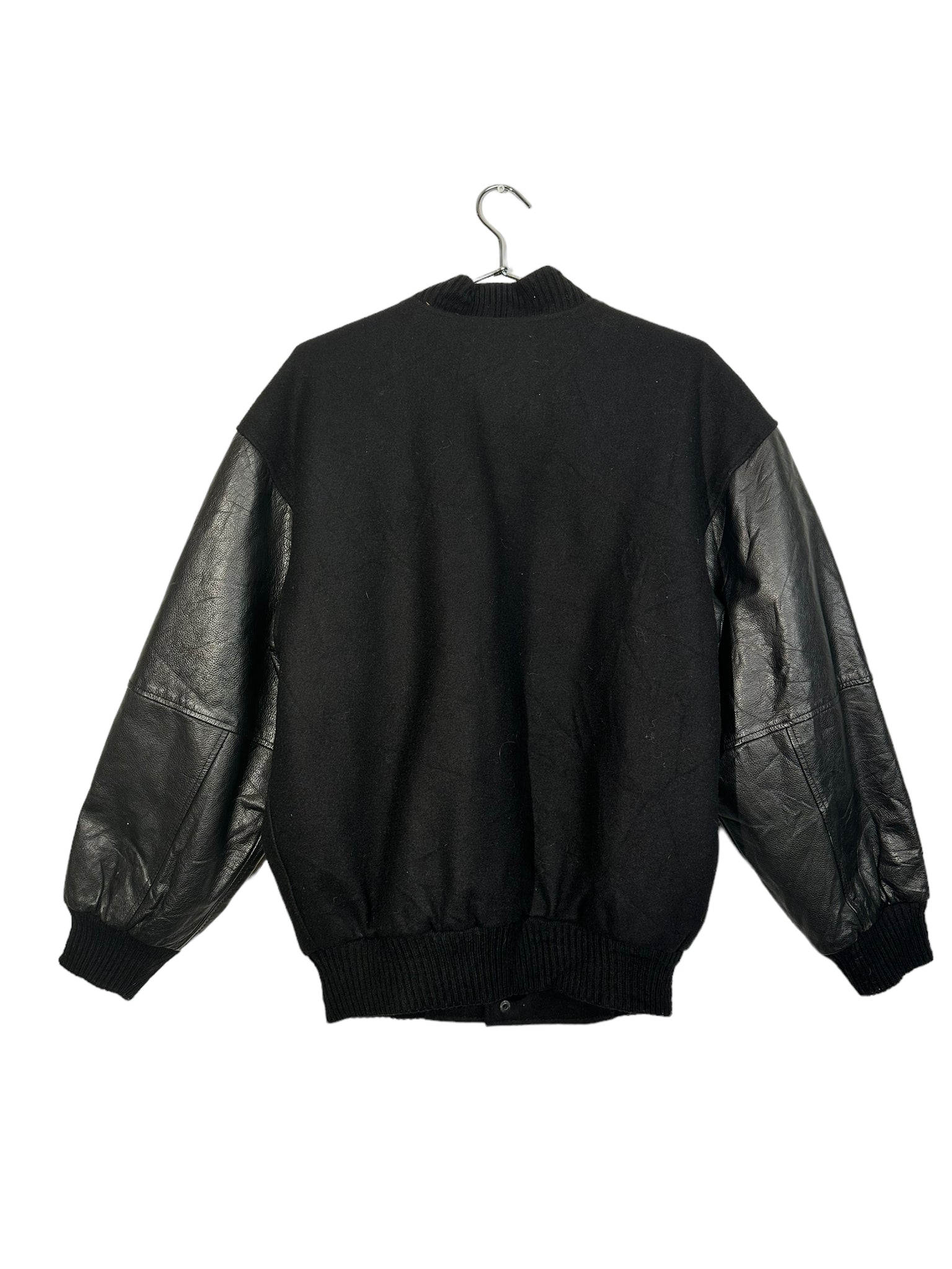 Medallion Cabinet Black Varsity Jacket