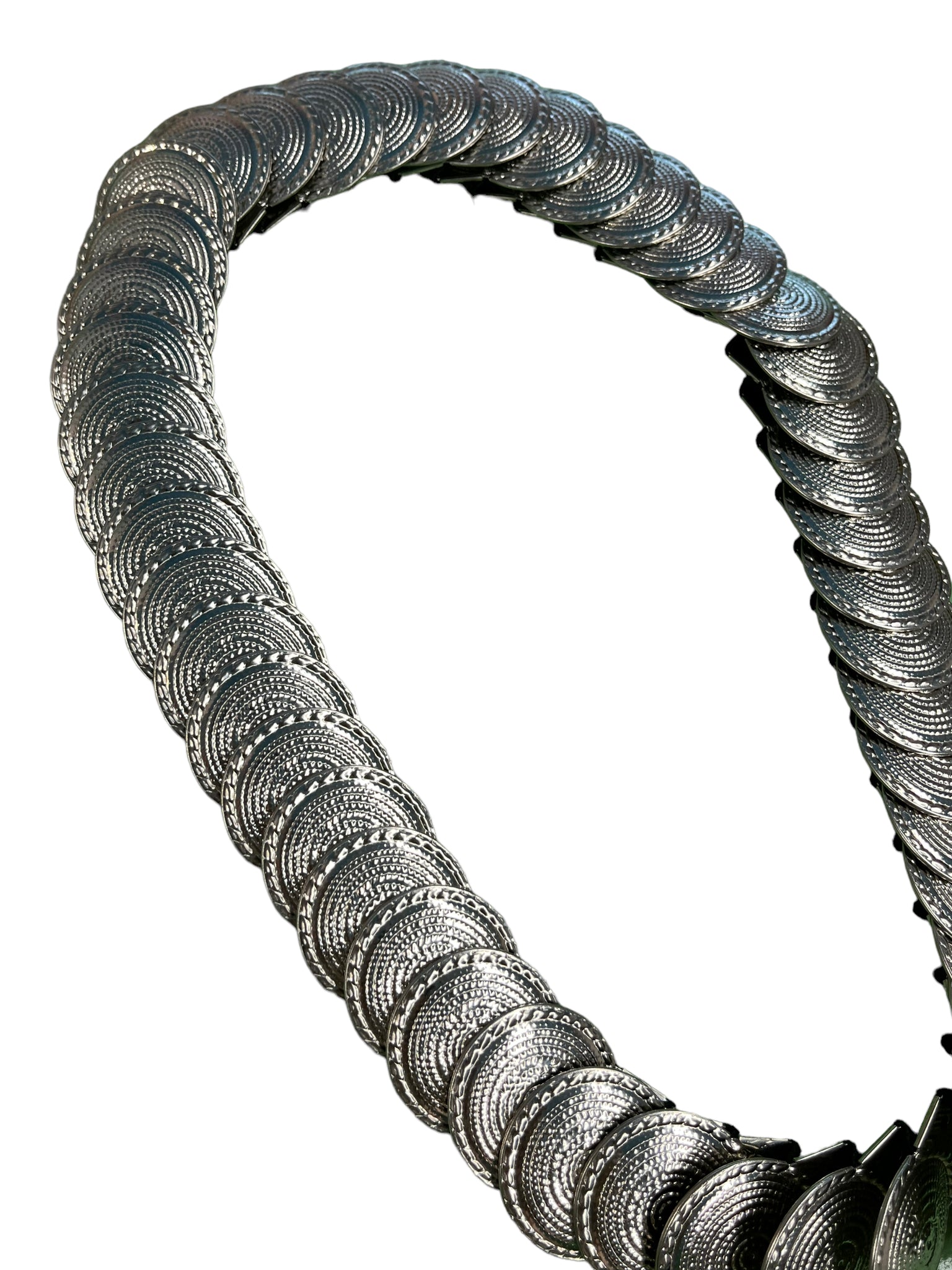 Silver Coin Belt