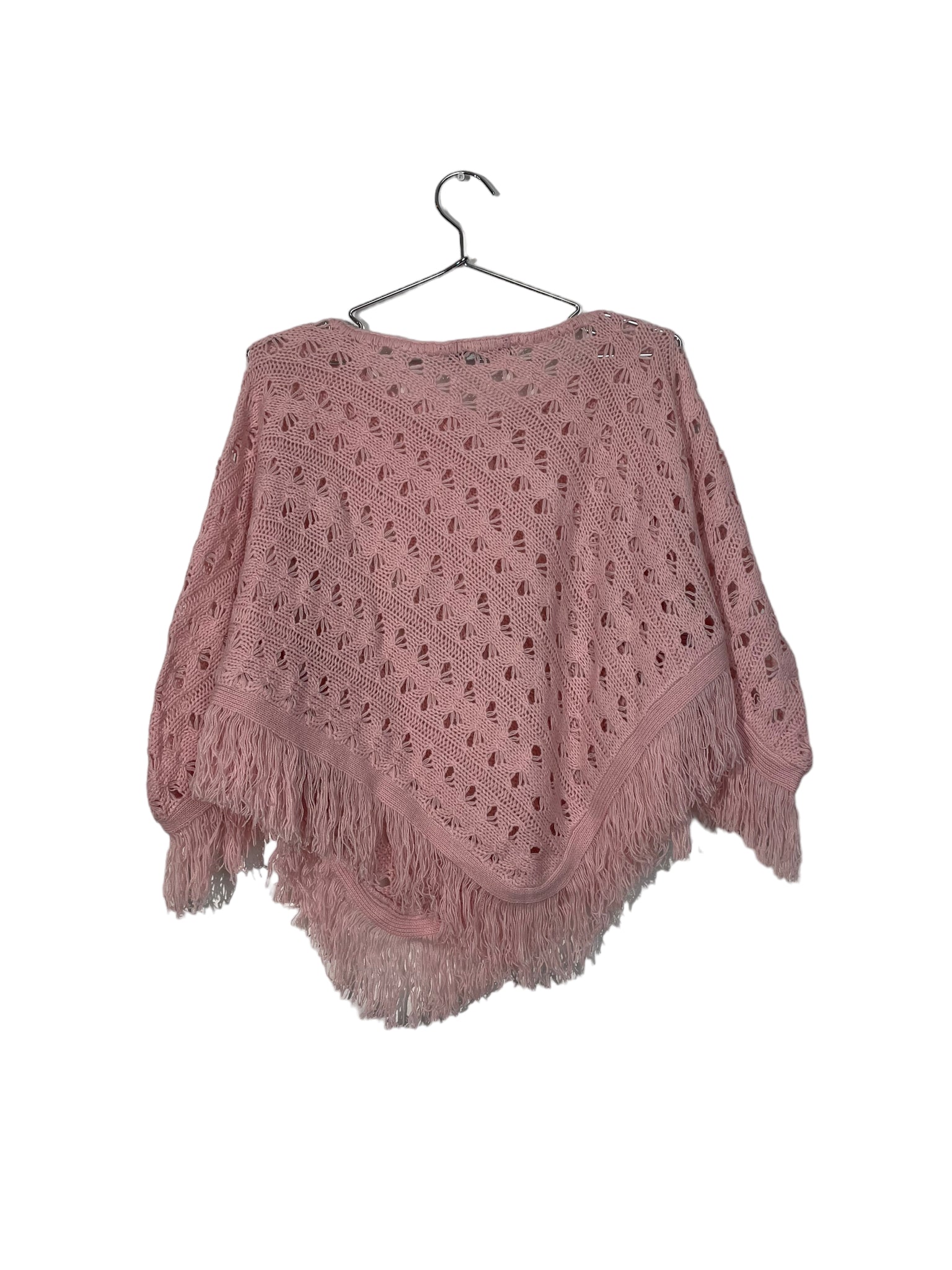 Baby Pink Poncho