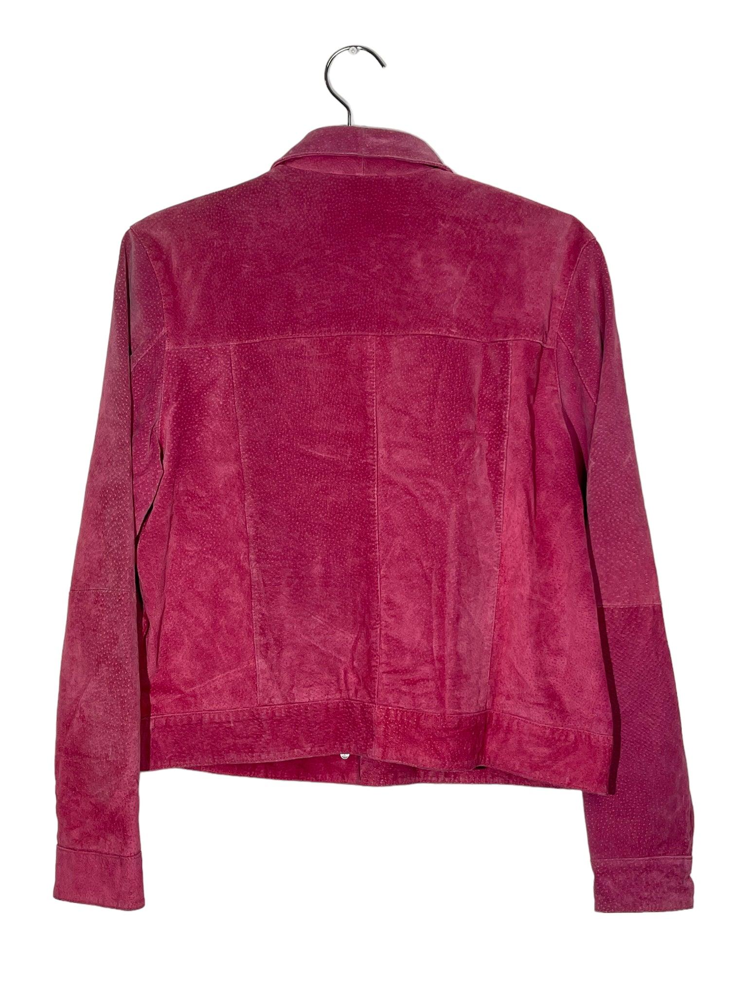 JOY Pink Leather Jacket