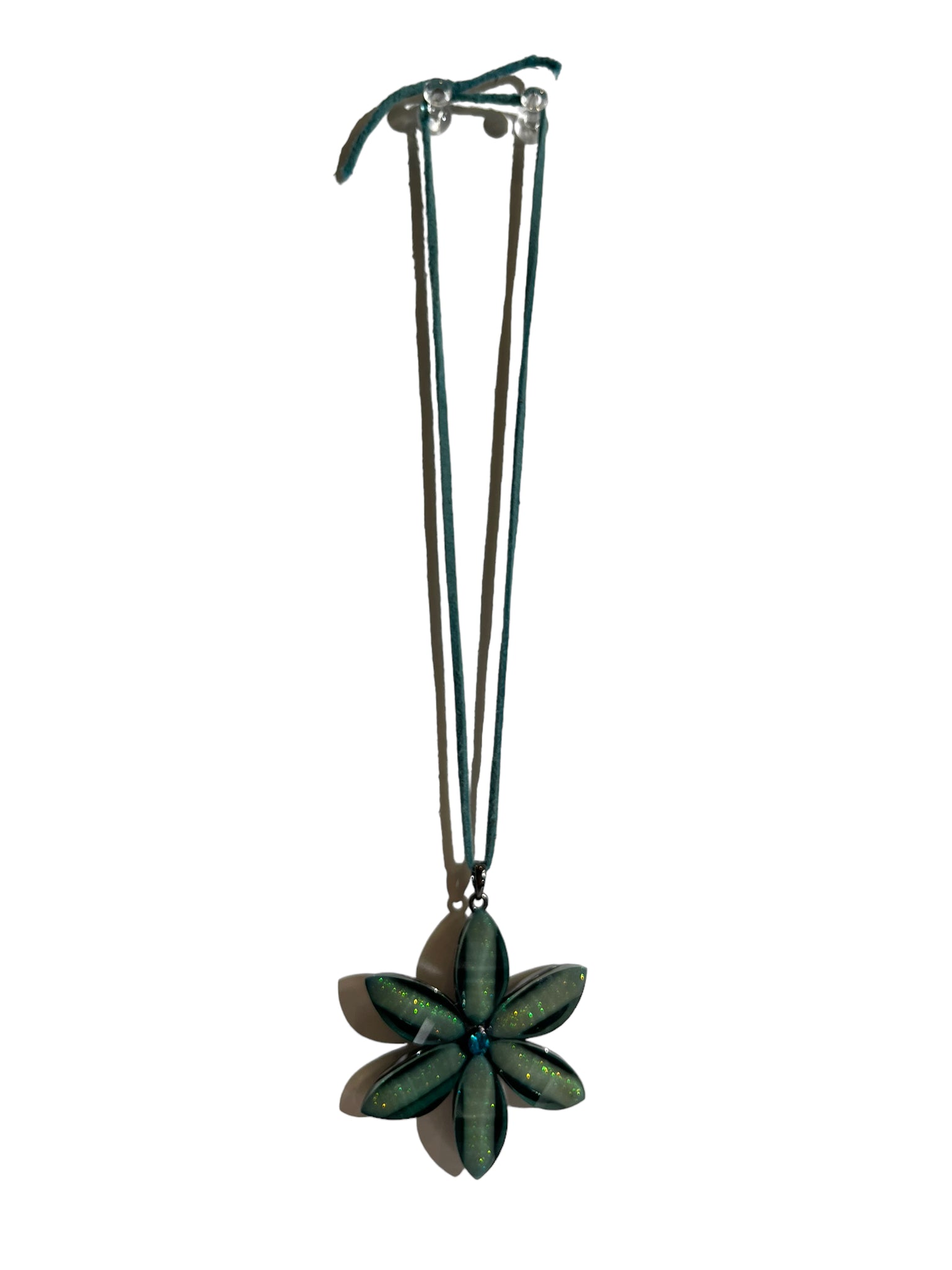 Large Flower Pendant Necklace