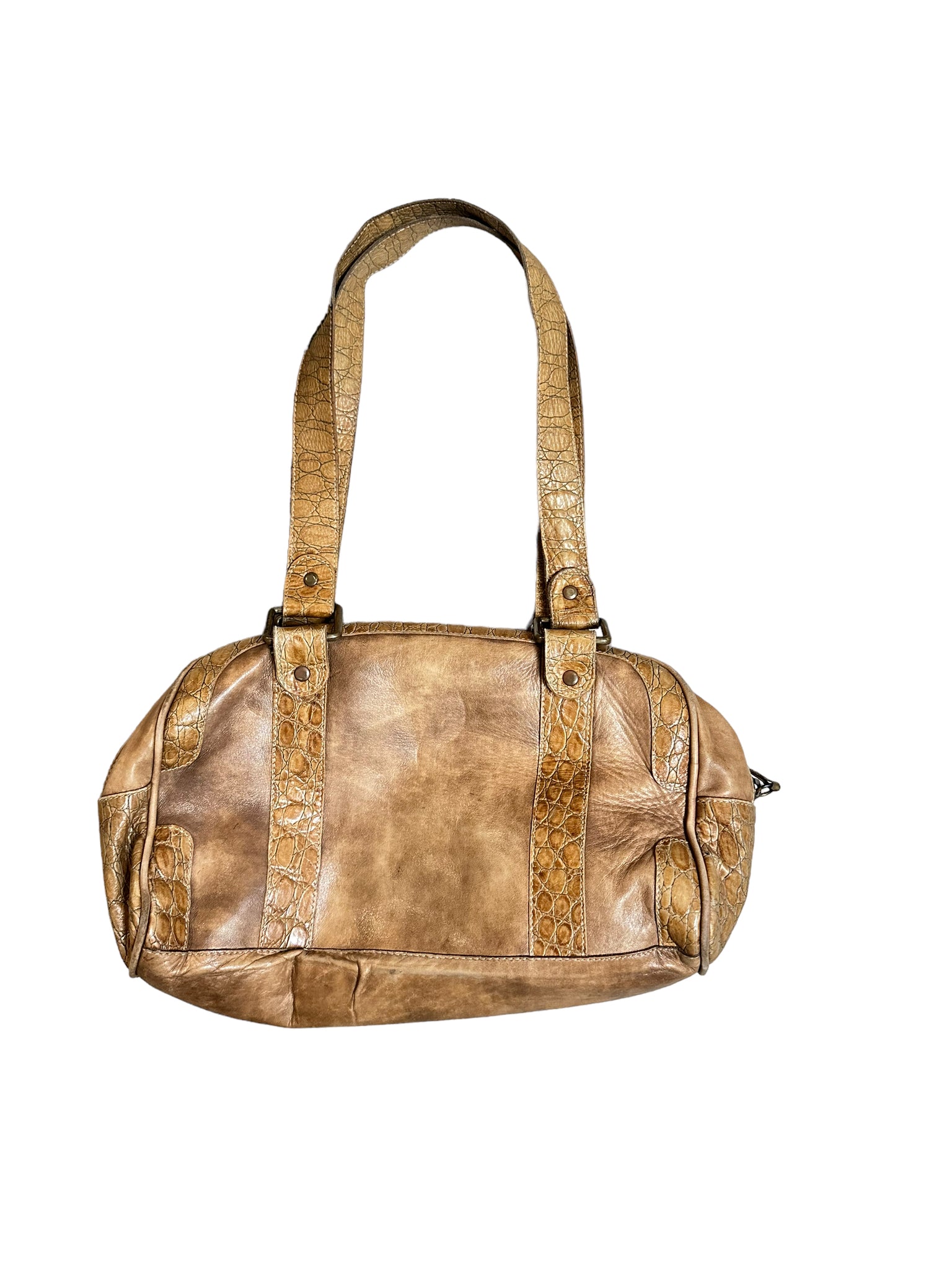 Light Brown Leather Handbag