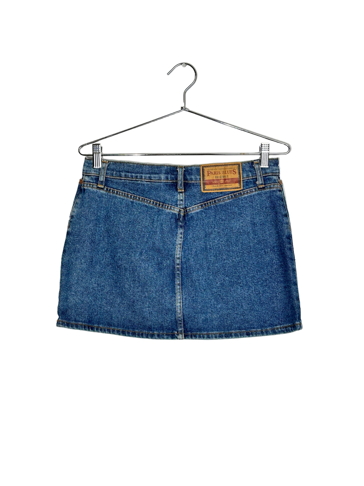 Paris Blues Denim Mini Skirt