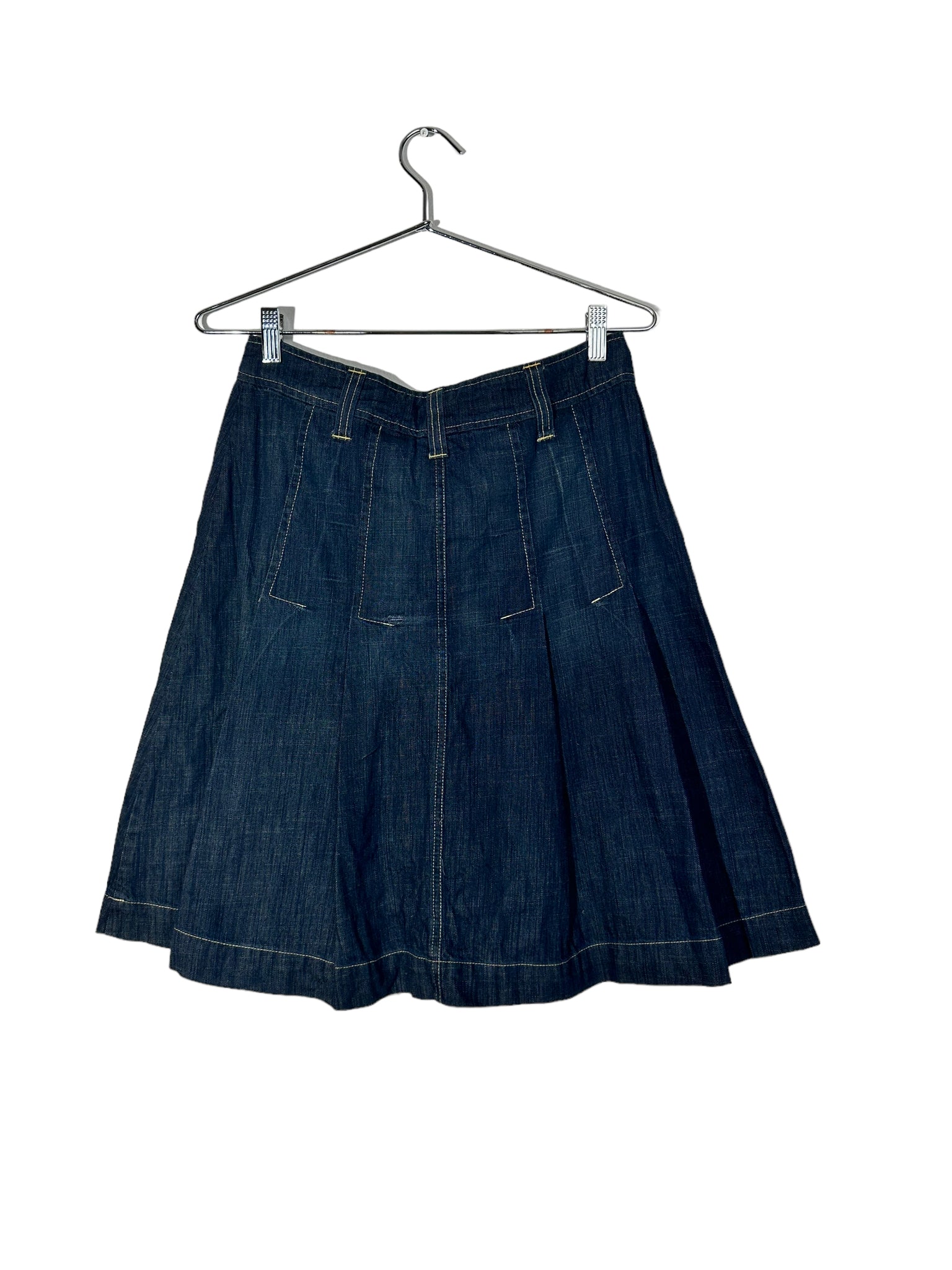 Green Coast Dark Denim Skirt