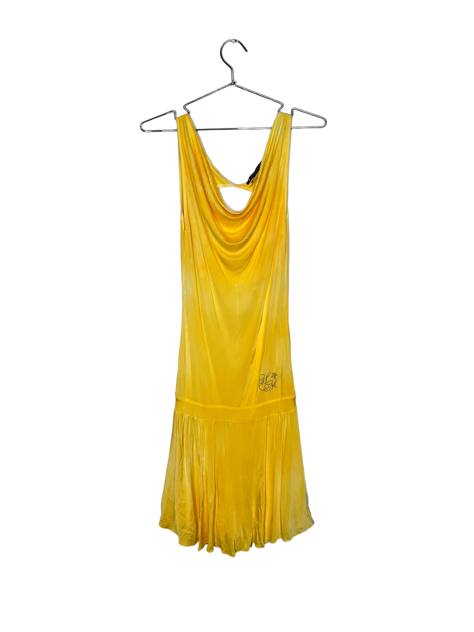 Yellow Y2K Party Girl Dress