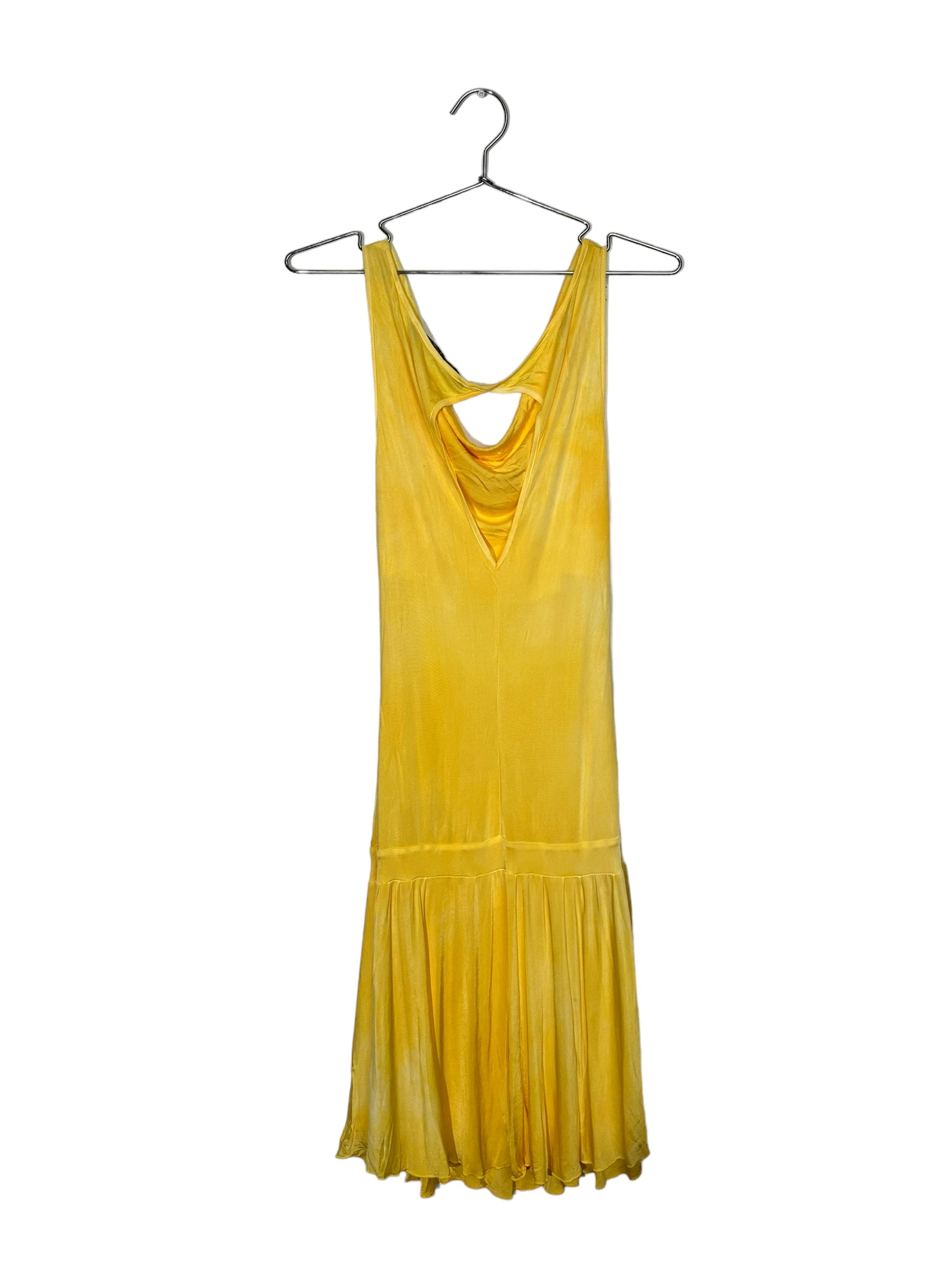 Yellow Y2K Party Girl Dress