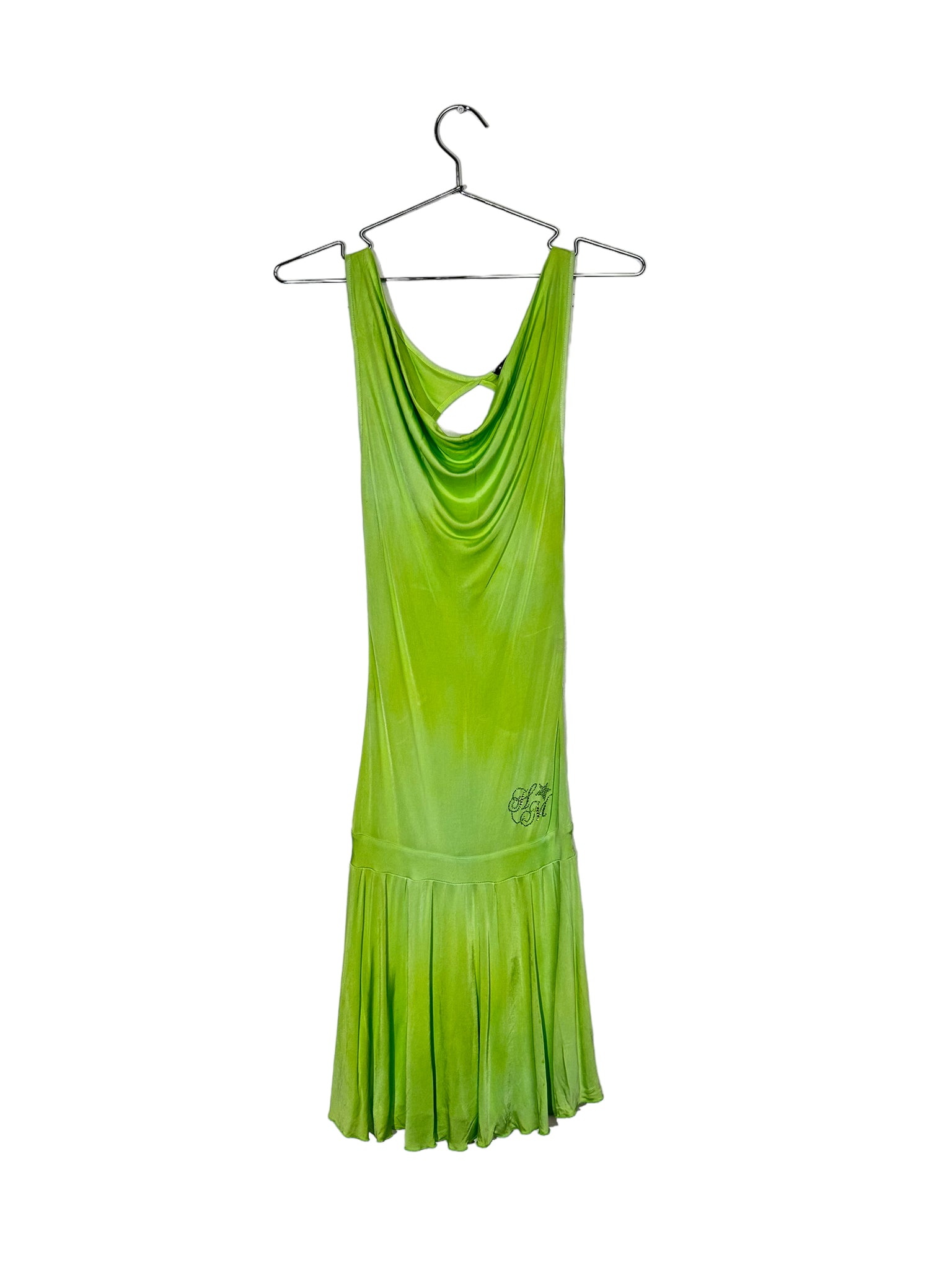 Green Y2K Party Girl Dress