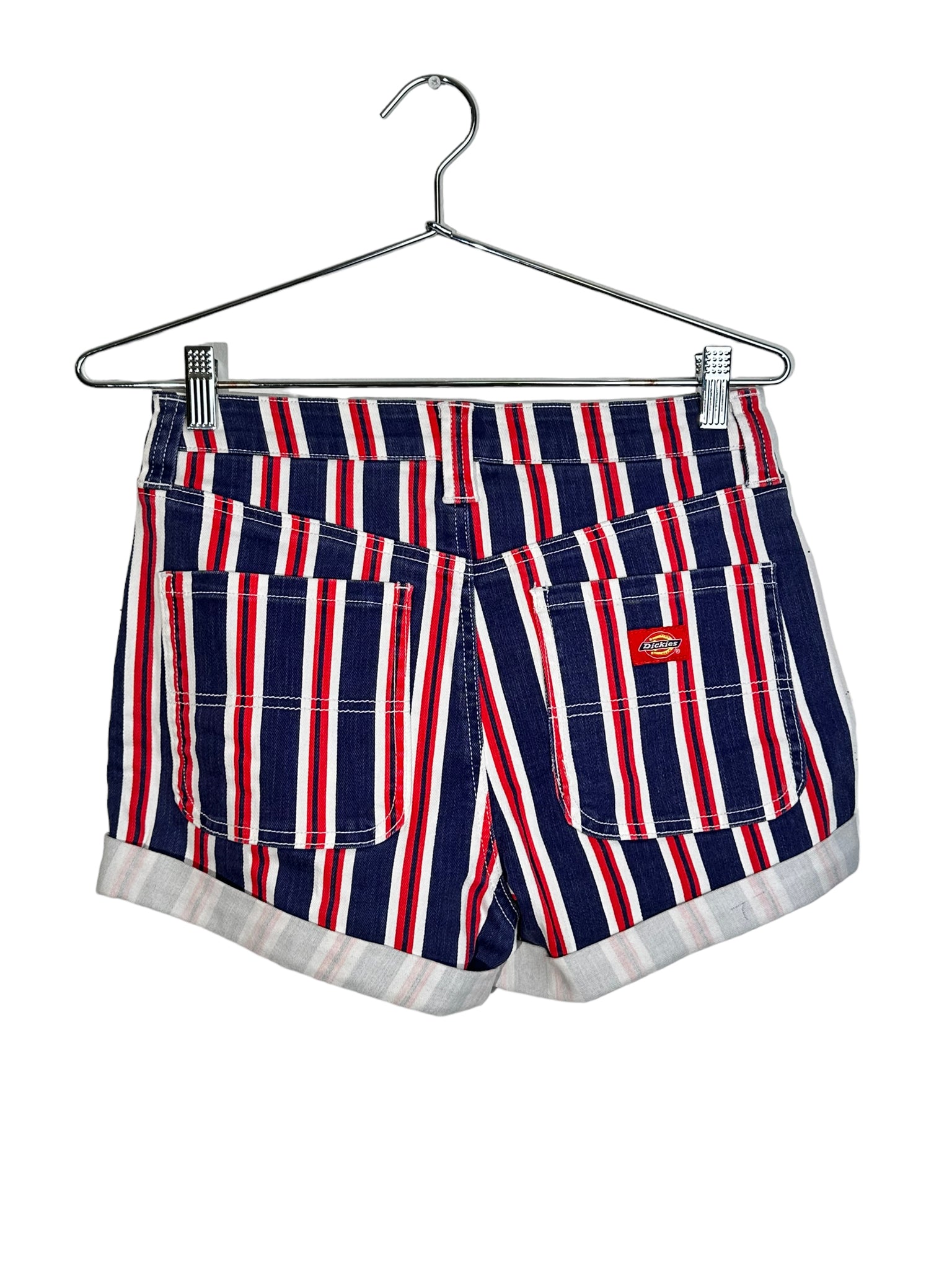 Dickies Pin Striped High-Waisted Shorties