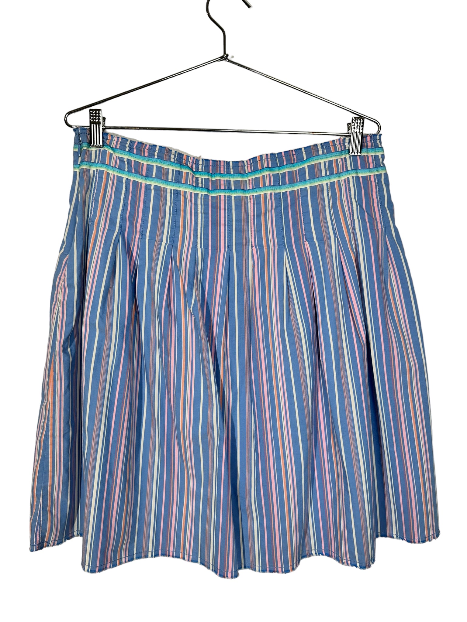 Old Navy Striped Blue Skirt