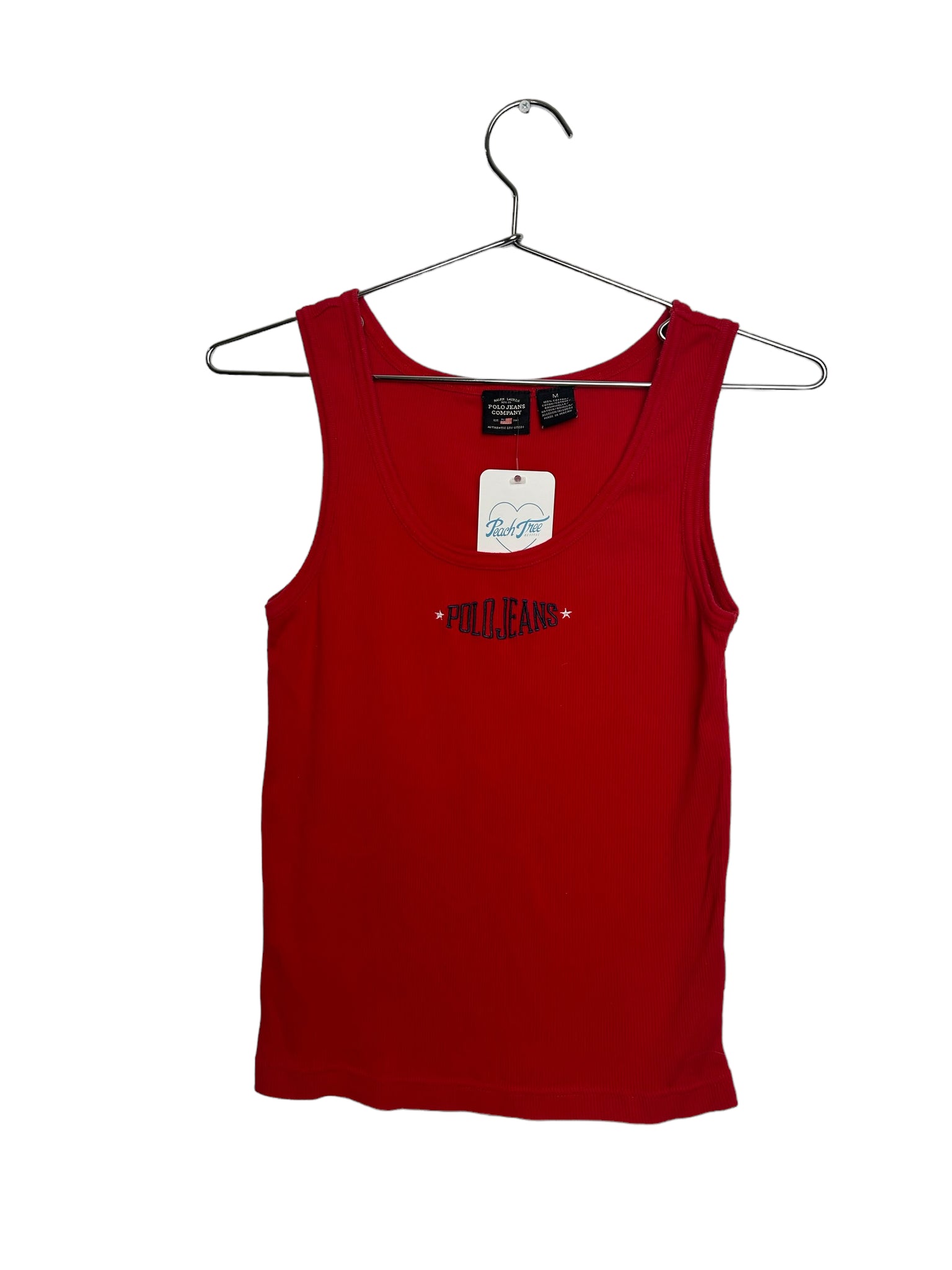 Red Polo Jeans Tank