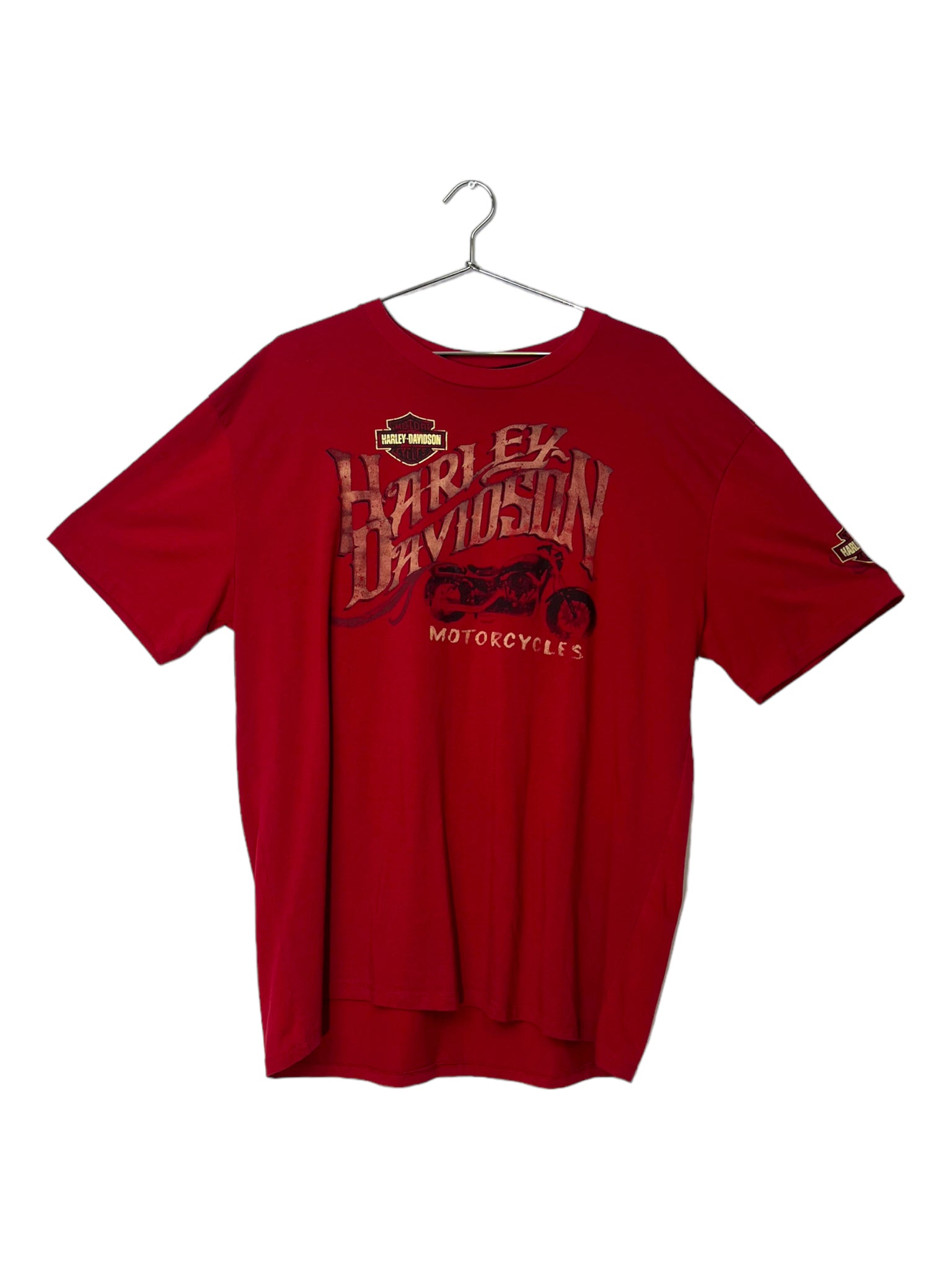 Vintage Harley Davison Red 916 Tee - XL