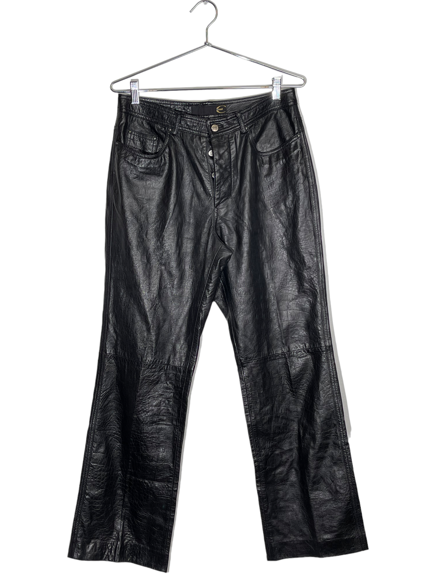 Cavalli Leather Pants