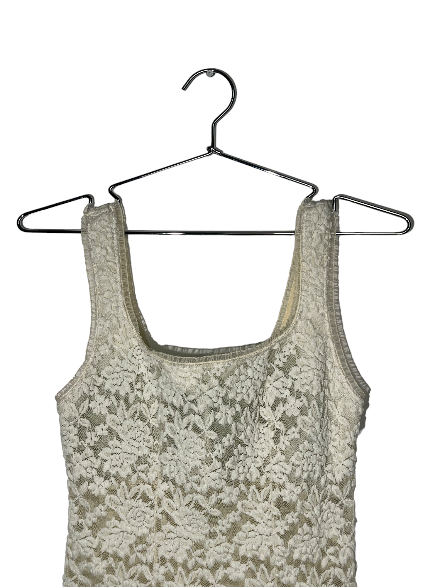 Lace Crop Floral Lined Cami Top