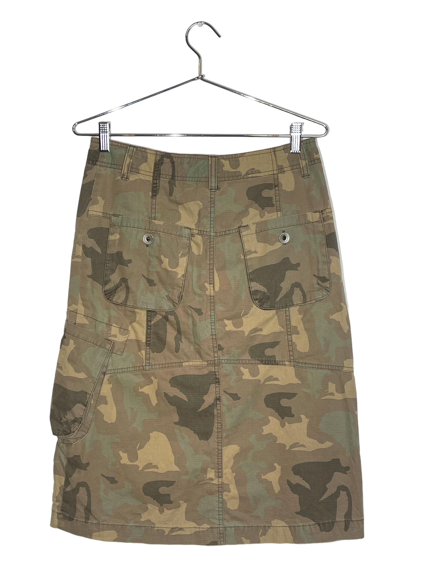 Camo Midi Skirt