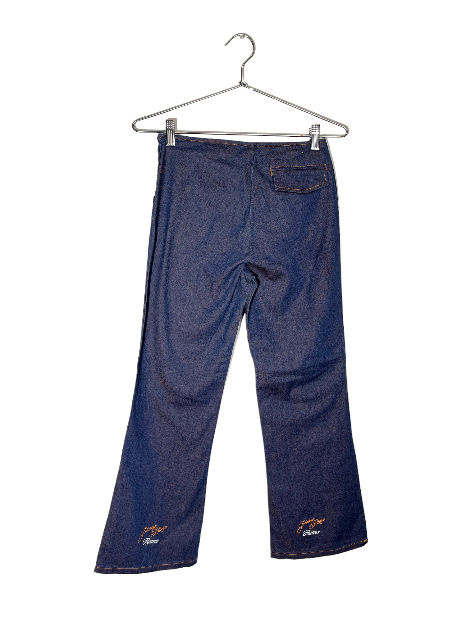 Johnny Blaze Flame Flare Jeans