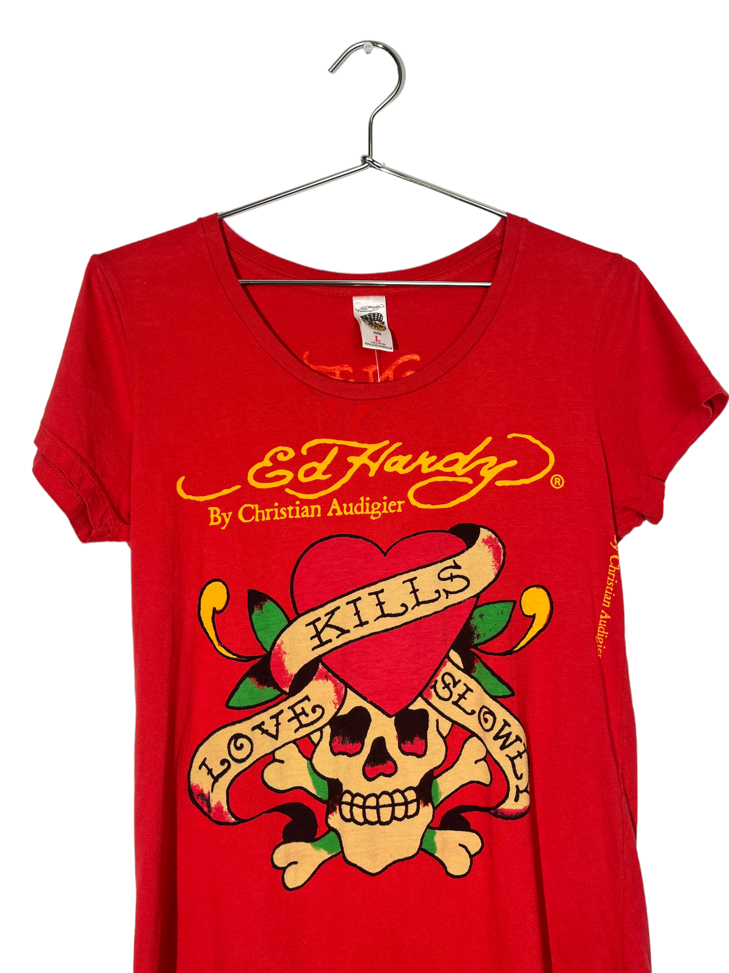 Red Skull Ed Hardy T-shirt Dress