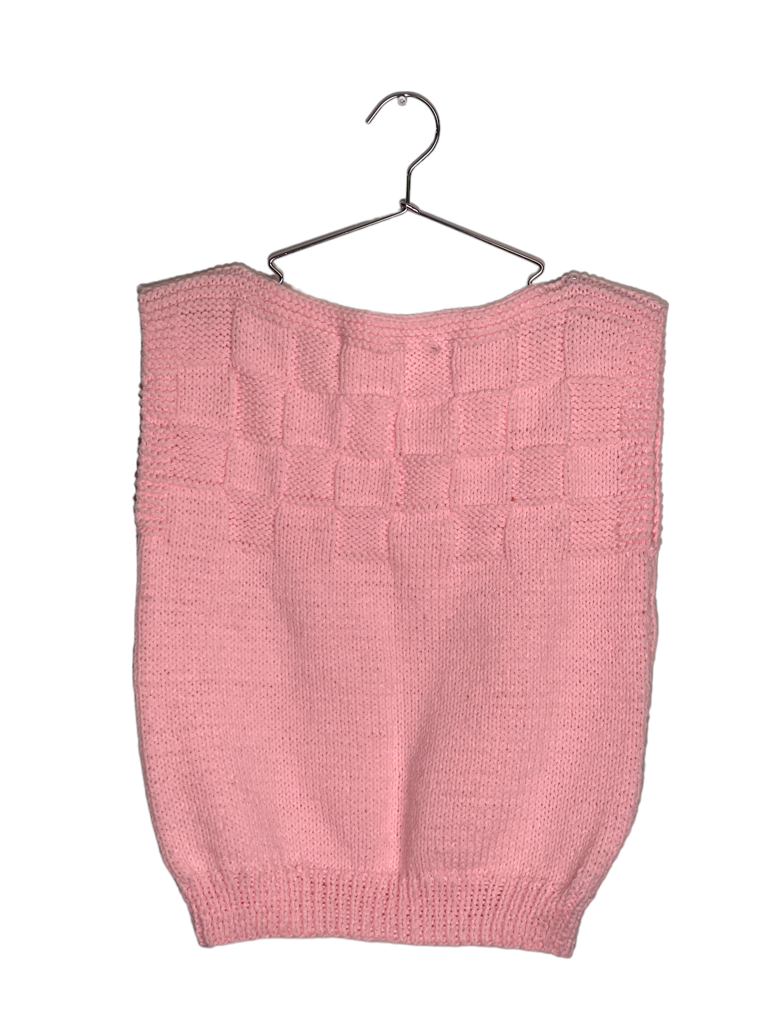 Knitted Pink Vest