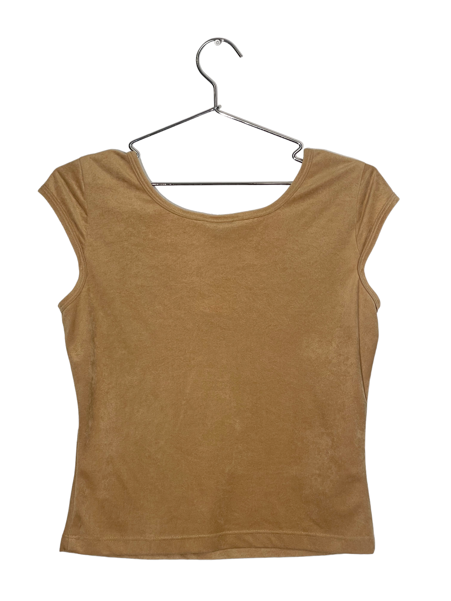 Velour Tan Top