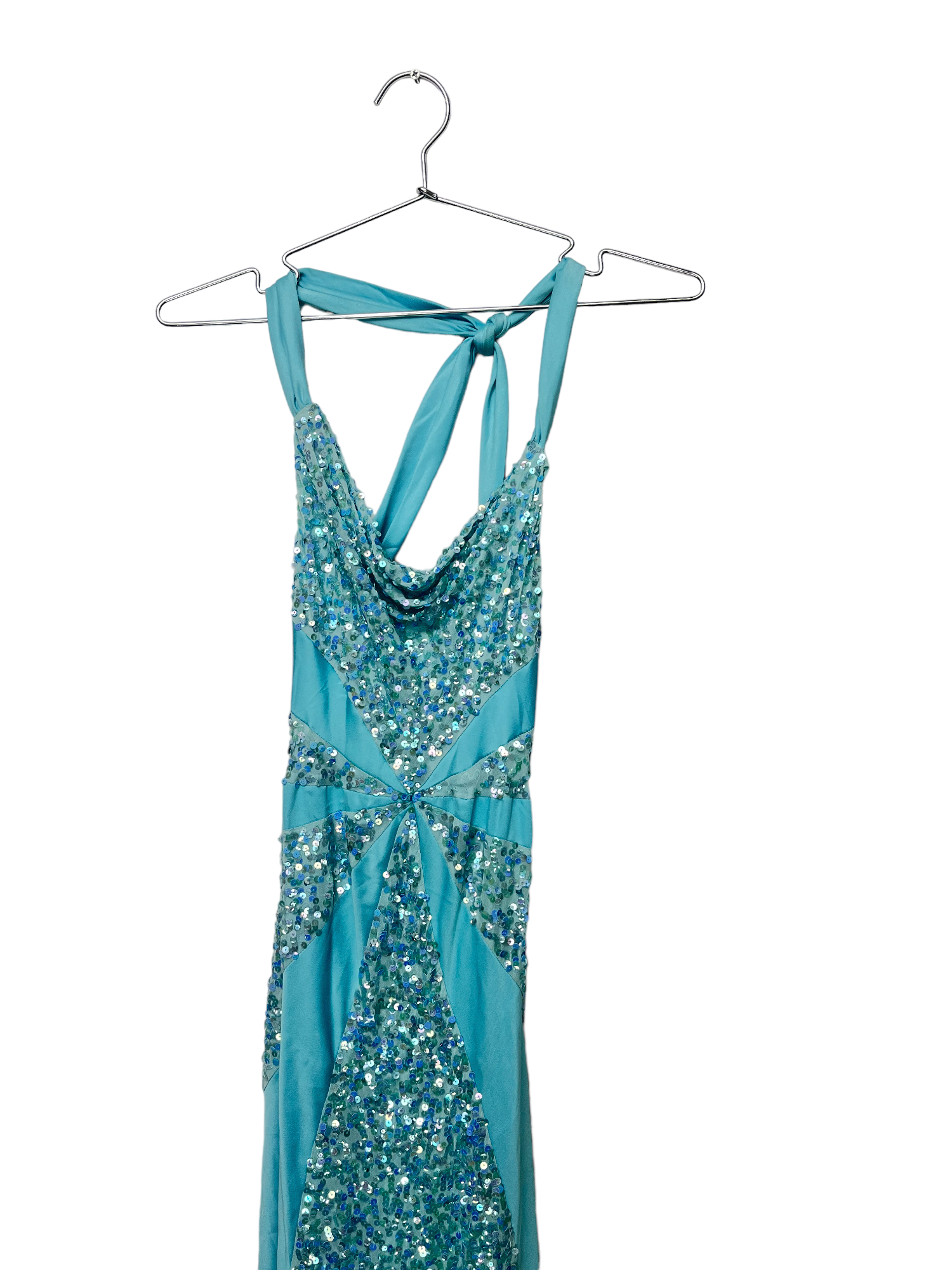 Niteline Blue Sequin Dress